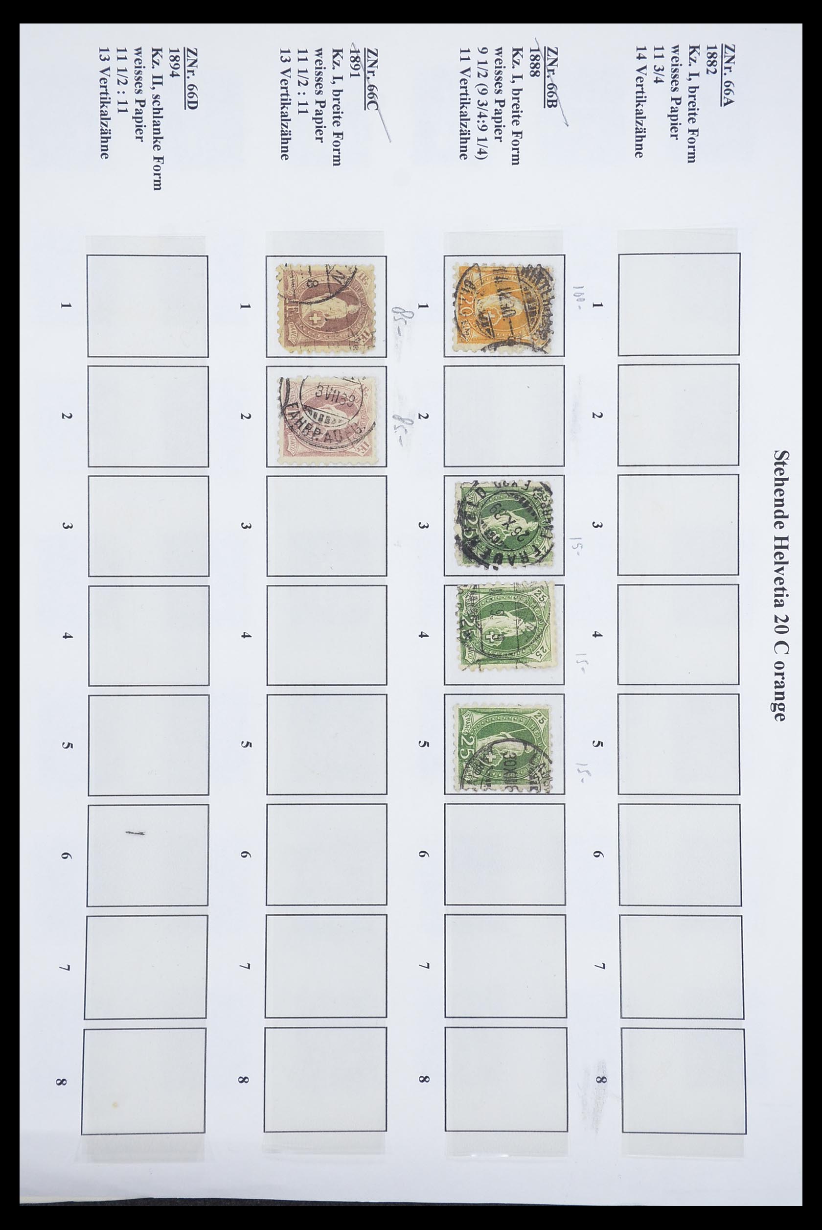 33926 016 - Stamp collection 33926 Switzerland sorting lot 1850-1997.