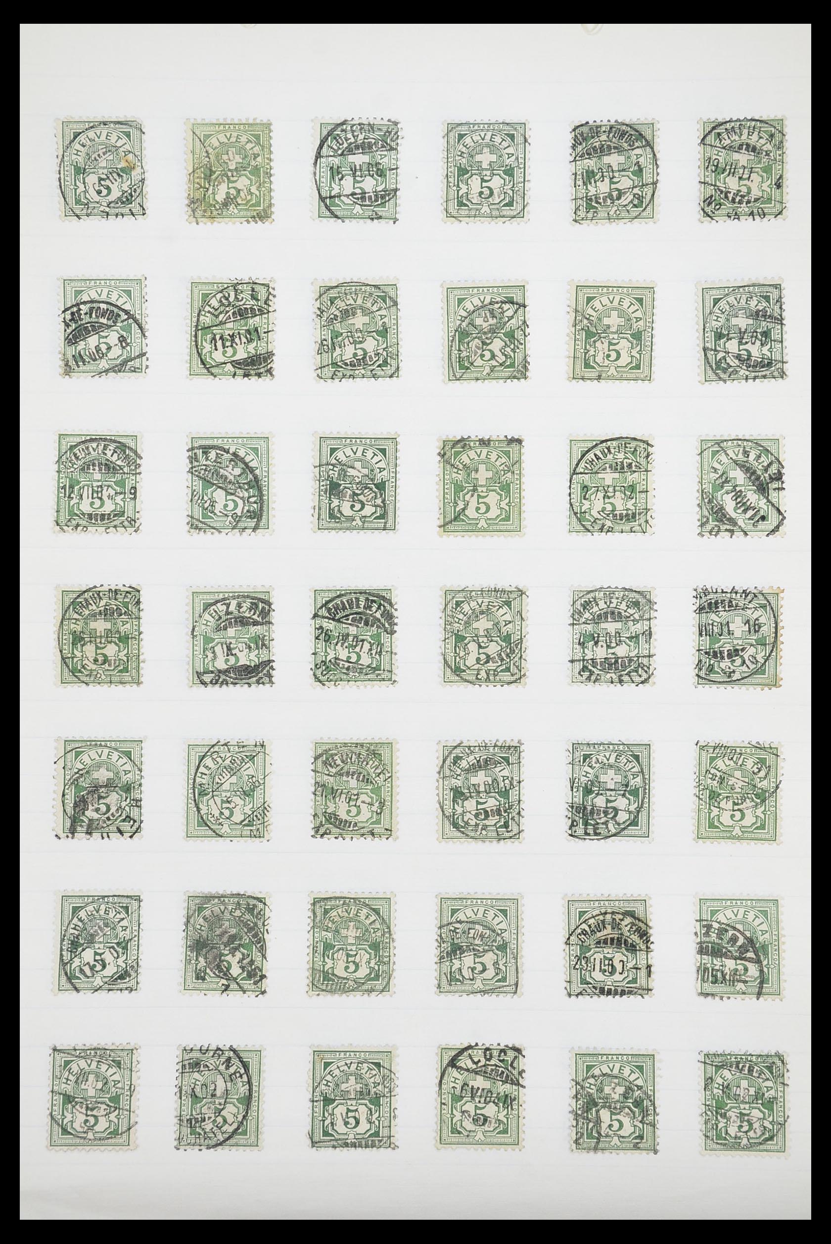 33926 023 - Postzegelverzameling 33926 Zwitserland uitzoekpartij 1850-1997.