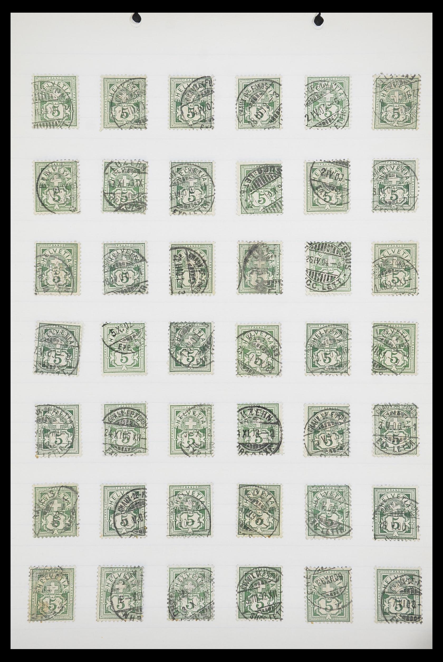 33926 034 - Postzegelverzameling 33926 Zwitserland uitzoekpartij 1850-1997.