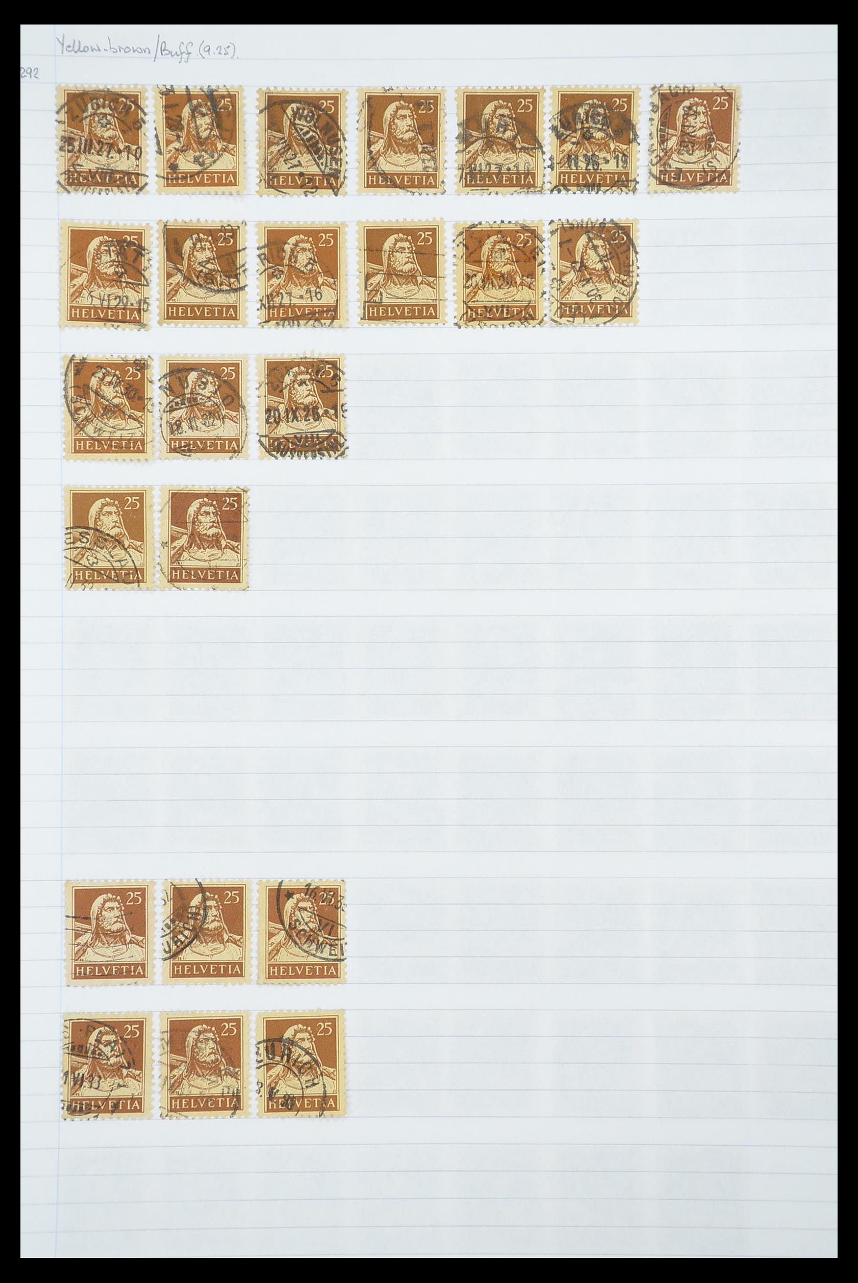 33926 388 - Stamp collection 33926 Switzerland sorting lot 1850-1997.
