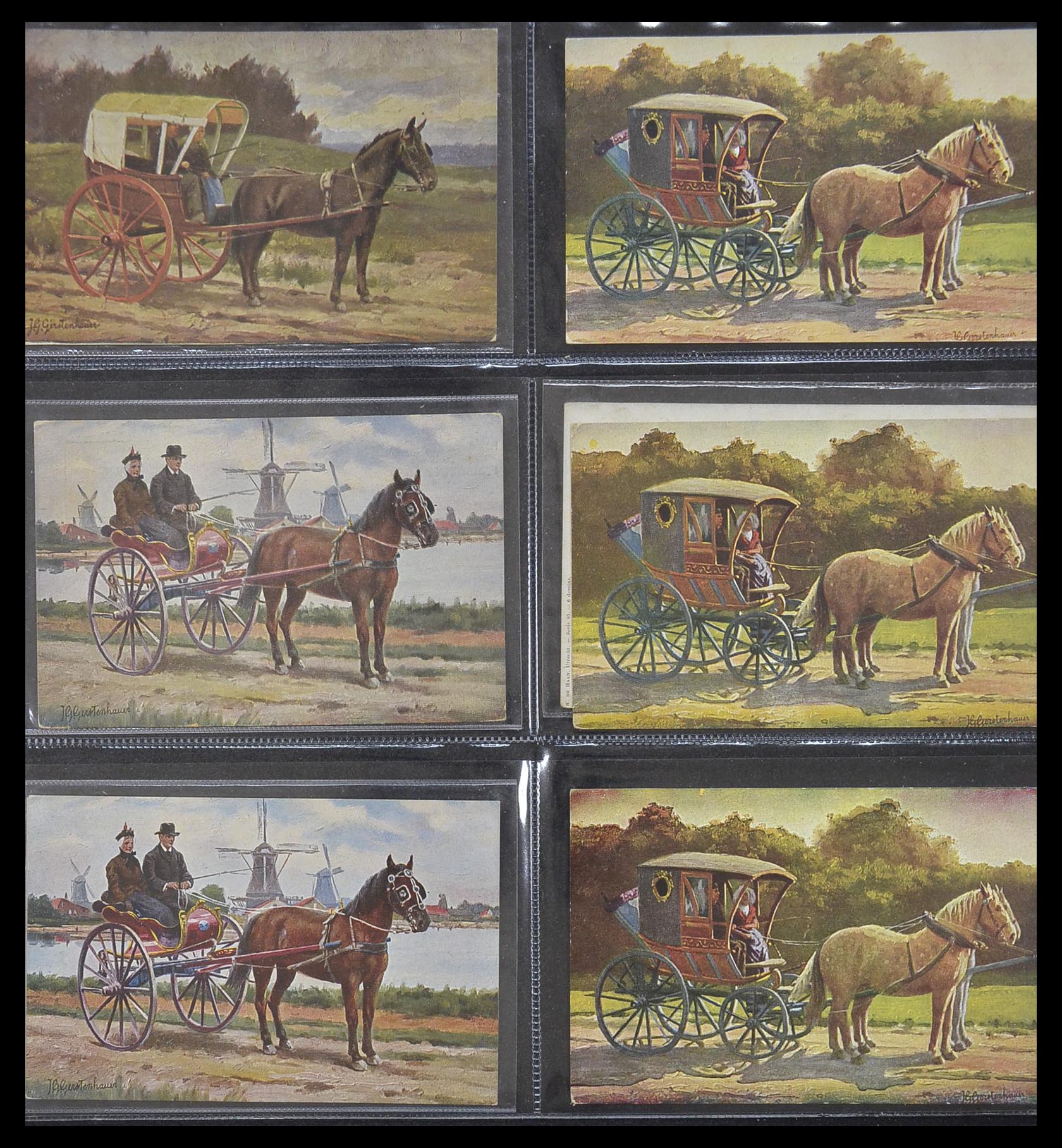 33928 003 - Postzegelverzameling 33928 Nederland ansichtkaarten 1910-1930.