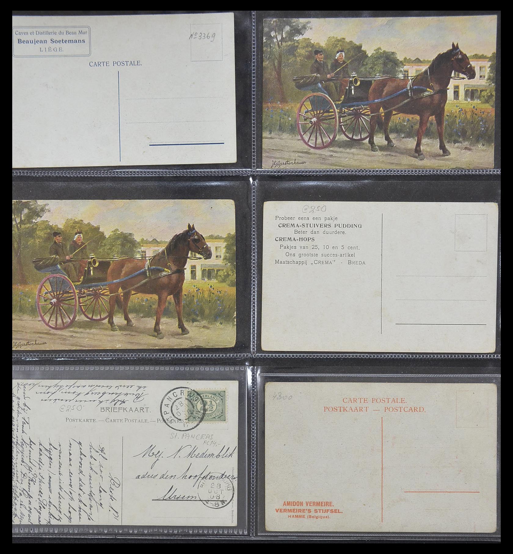 33928 006 - Postzegelverzameling 33928 Nederland ansichtkaarten 1910-1930.