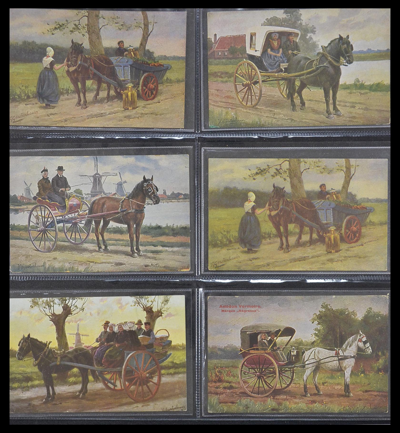 33928 009 - Postzegelverzameling 33928 Nederland ansichtkaarten 1910-1930.