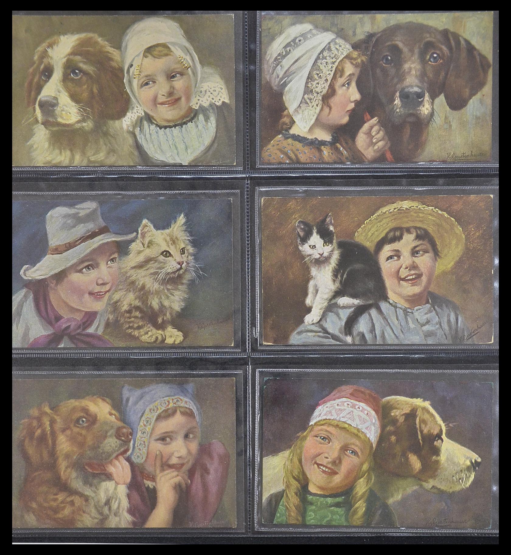 33928 025 - Postzegelverzameling 33928 Nederland ansichtkaarten 1910-1930.