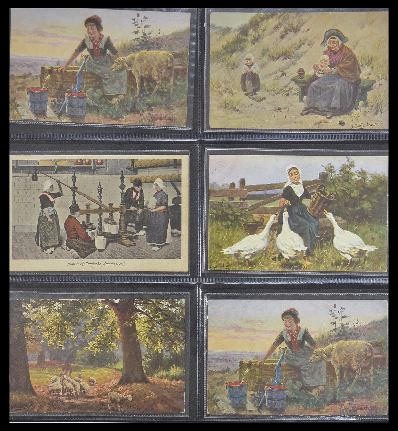 33928 039 - Postzegelverzameling 33928 Nederland ansichtkaarten 1910-1930.