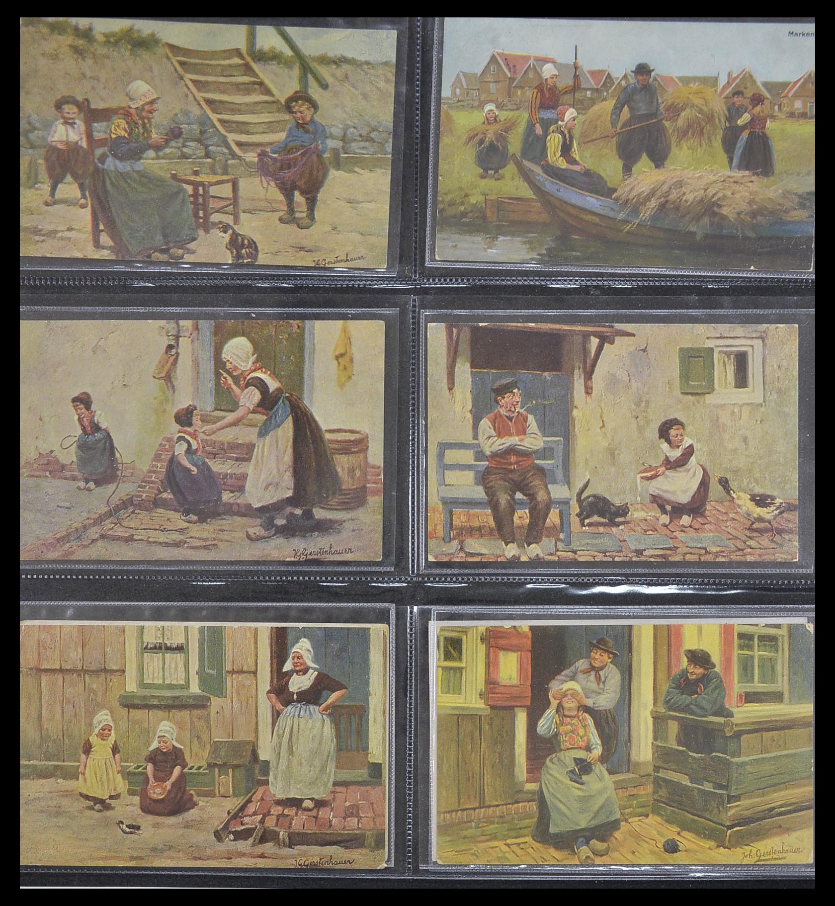 33928 041 - Postzegelverzameling 33928 Nederland ansichtkaarten 1910-1930.
