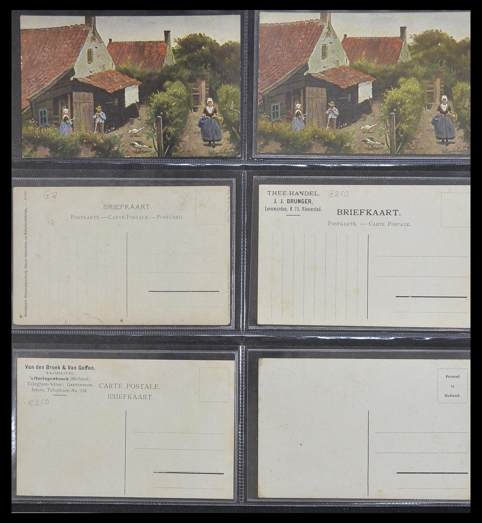 33928 057 - Postzegelverzameling 33928 Nederland ansichtkaarten 1910-1930.