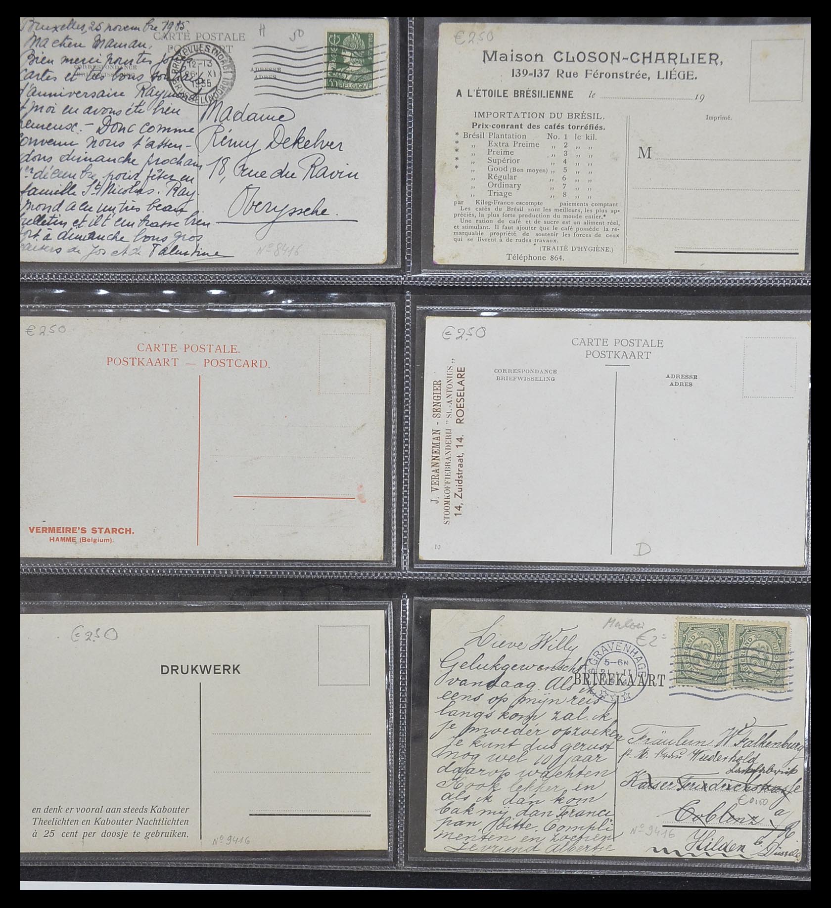 33928 070 - Postzegelverzameling 33928 Nederland ansichtkaarten 1910-1930.