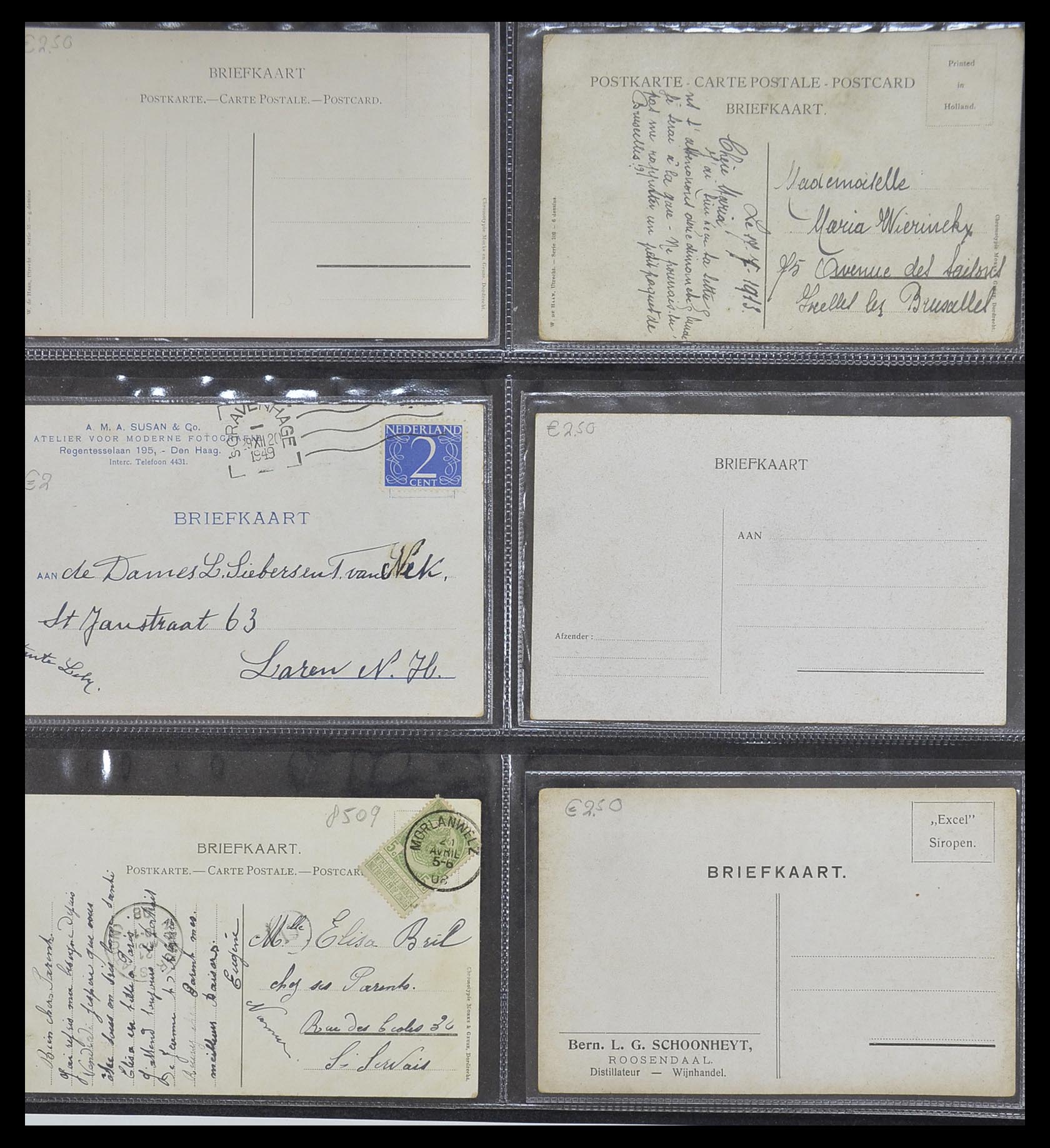 33928 072 - Postzegelverzameling 33928 Nederland ansichtkaarten 1910-1930.