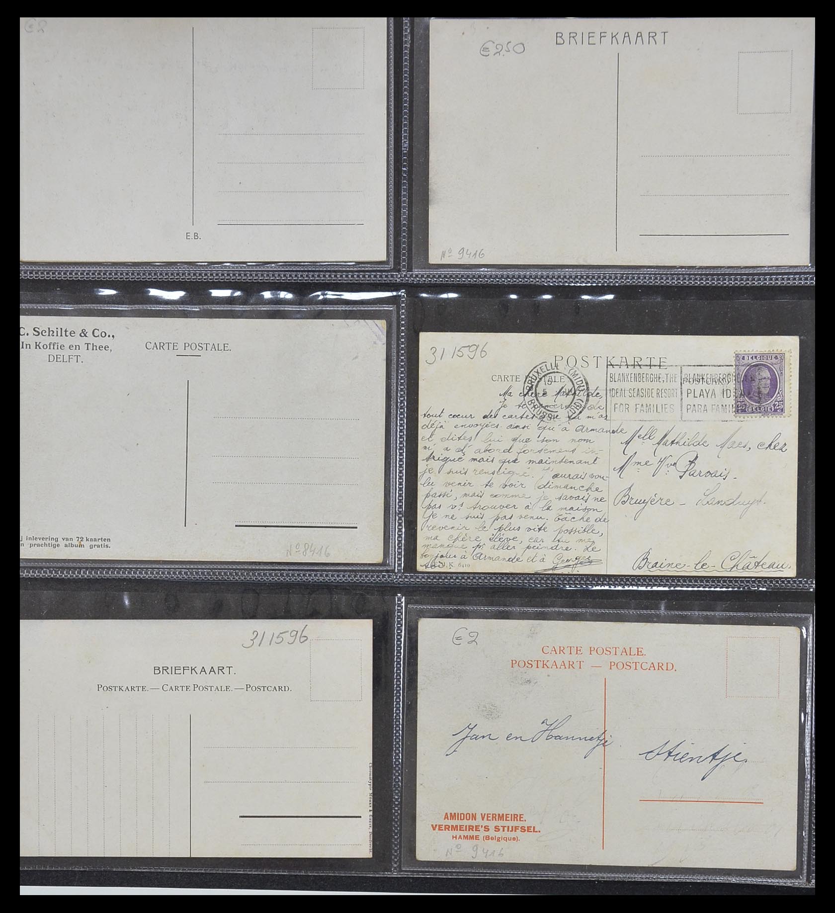 33928 076 - Postzegelverzameling 33928 Nederland ansichtkaarten 1910-1930.