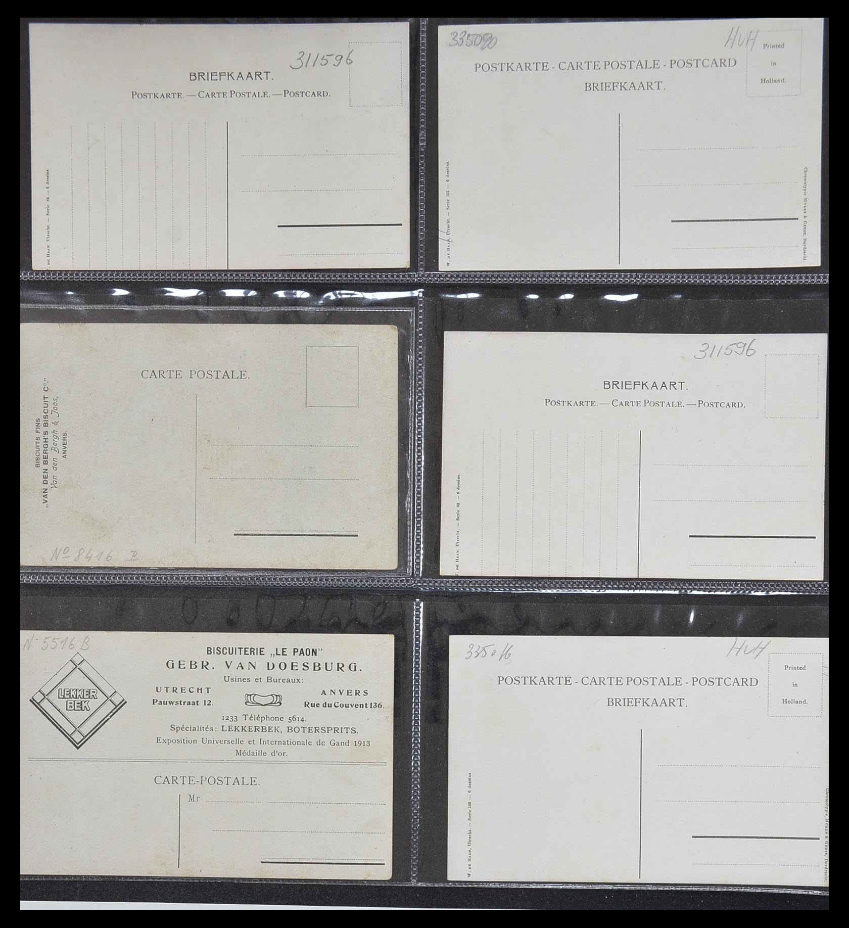 33928 078 - Postzegelverzameling 33928 Nederland ansichtkaarten 1910-1930.