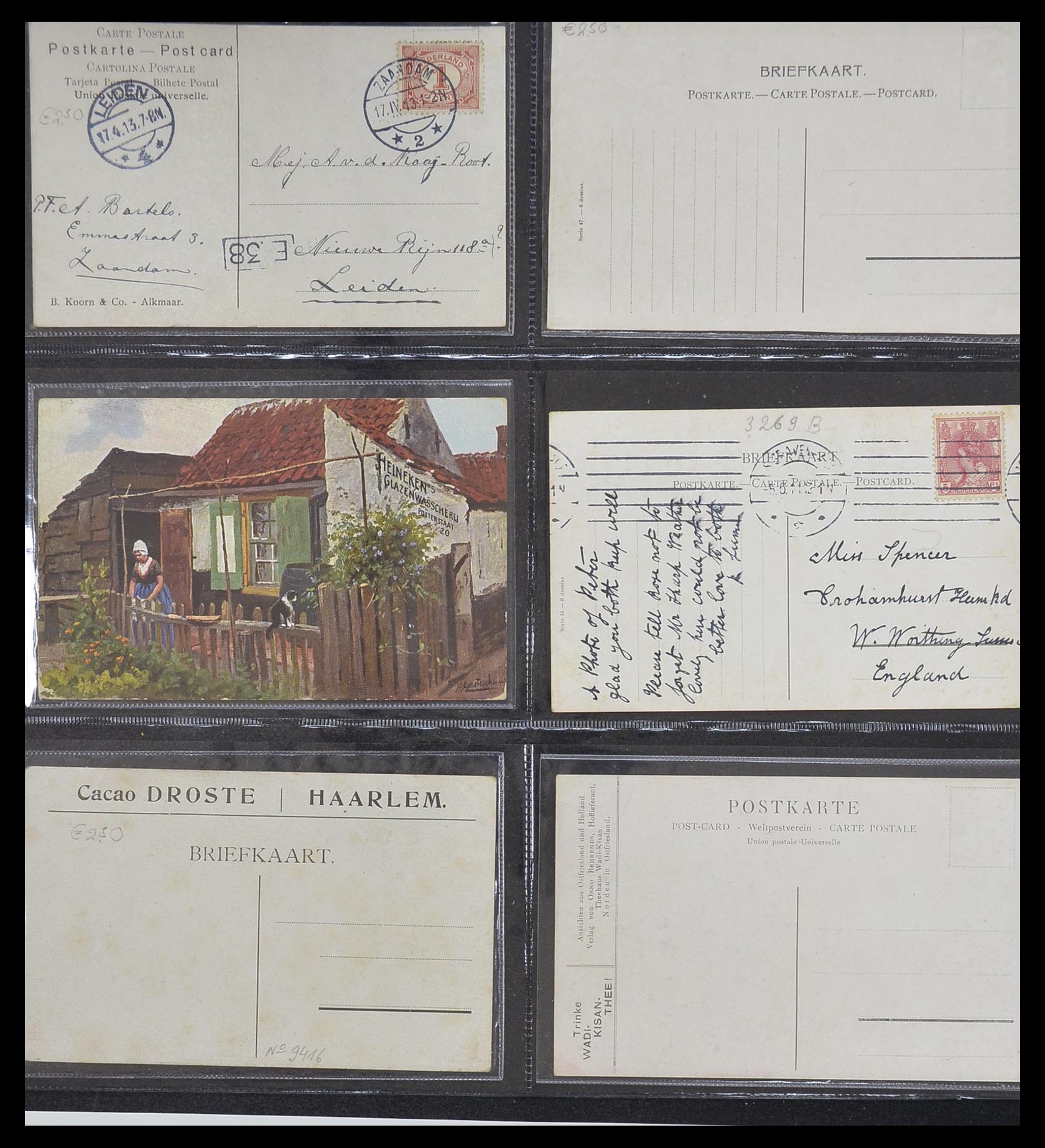 33928 081 - Postzegelverzameling 33928 Nederland ansichtkaarten 1910-1930.