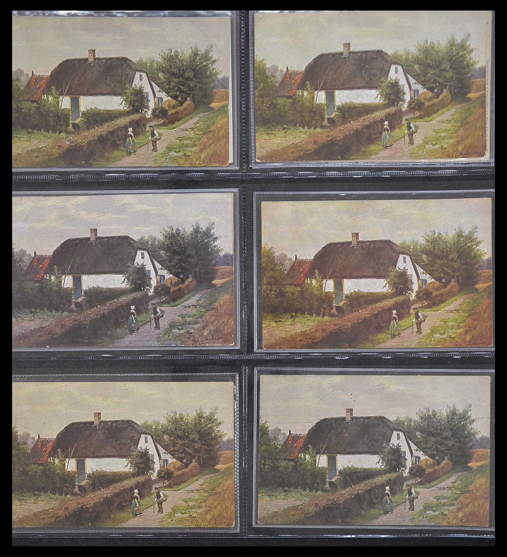 33928 084 - Postzegelverzameling 33928 Nederland ansichtkaarten 1910-1930.