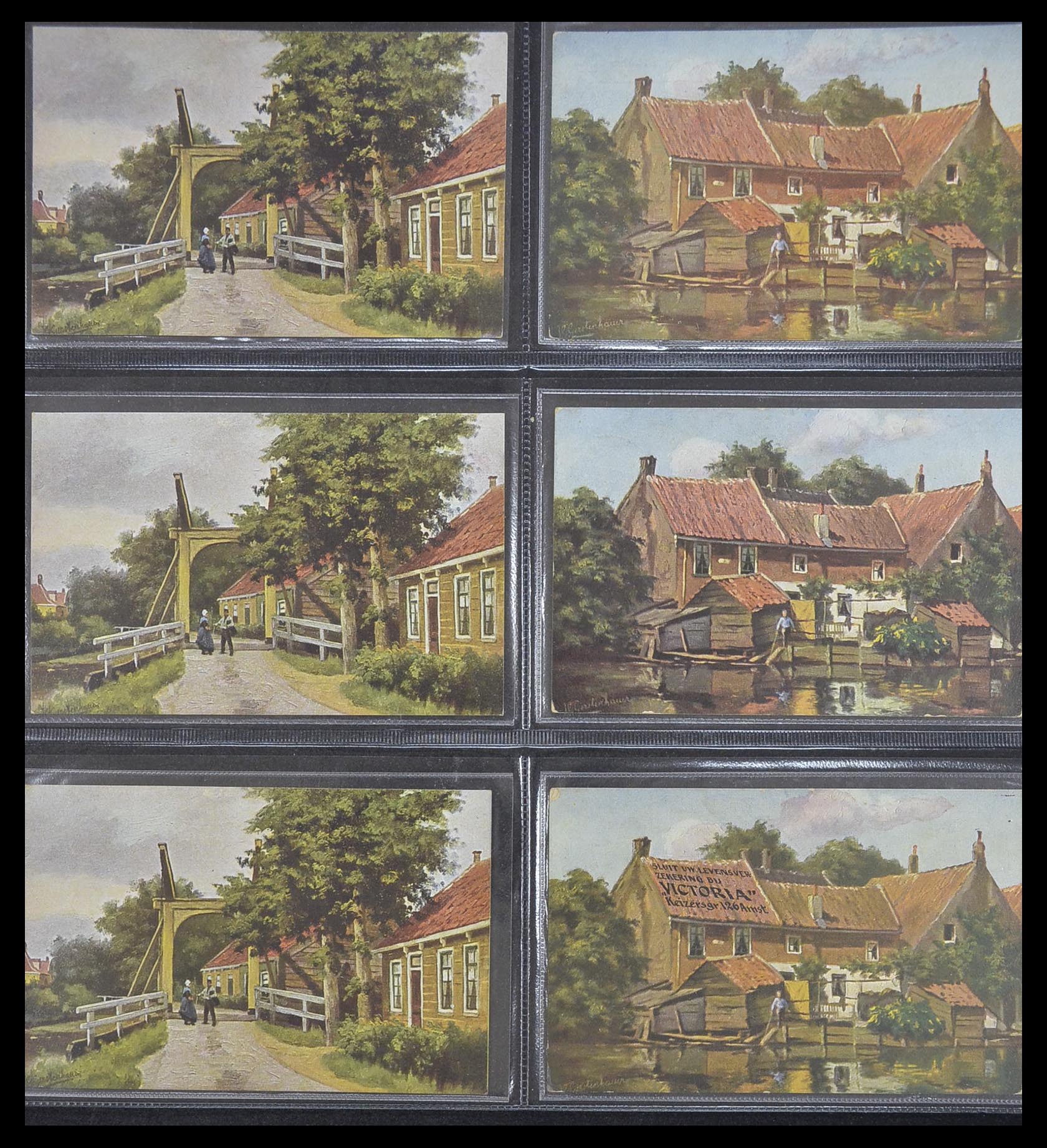 33928 085 - Postzegelverzameling 33928 Nederland ansichtkaarten 1910-1930.