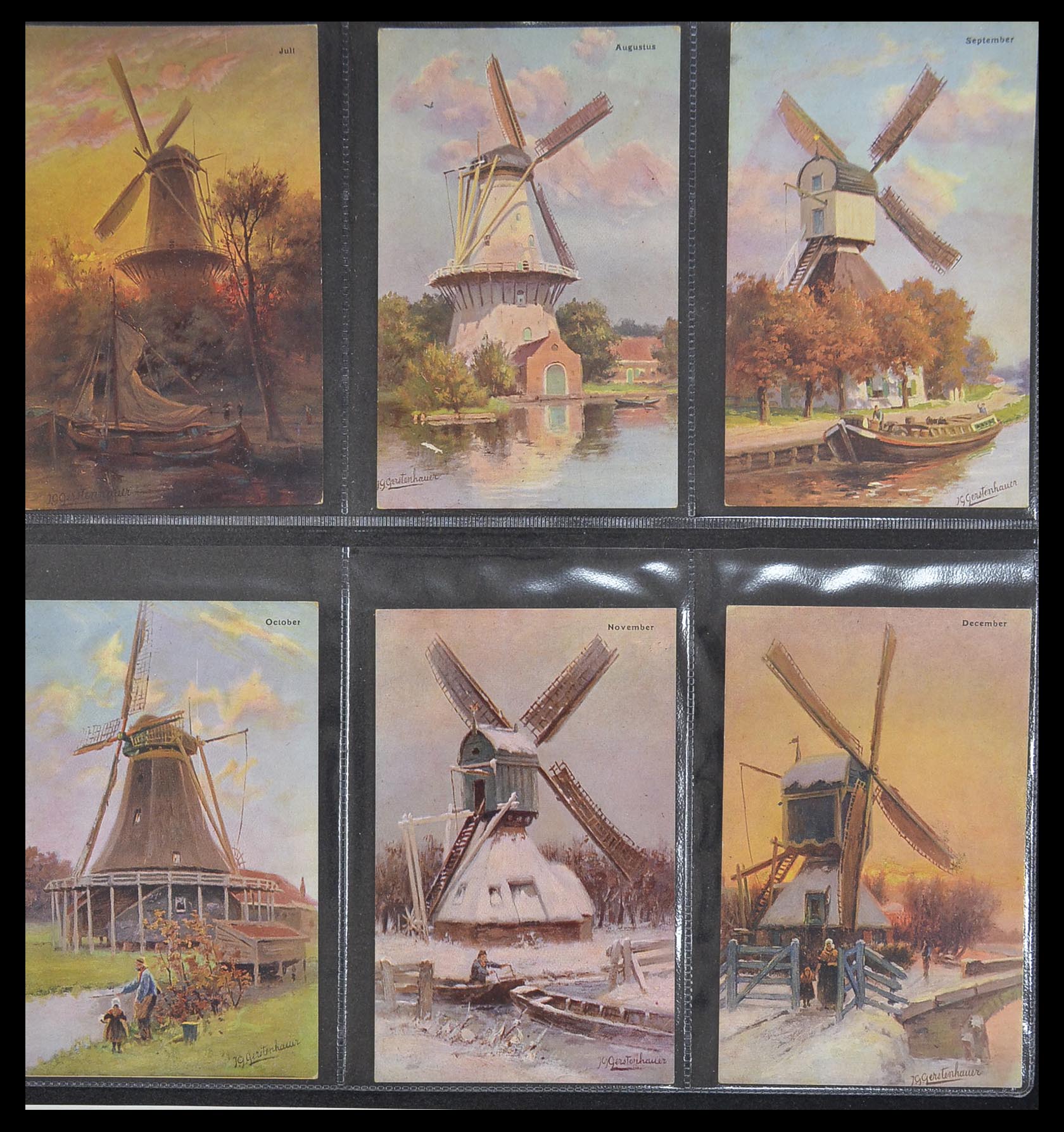 33928 089 - Postzegelverzameling 33928 Nederland ansichtkaarten 1910-1930.