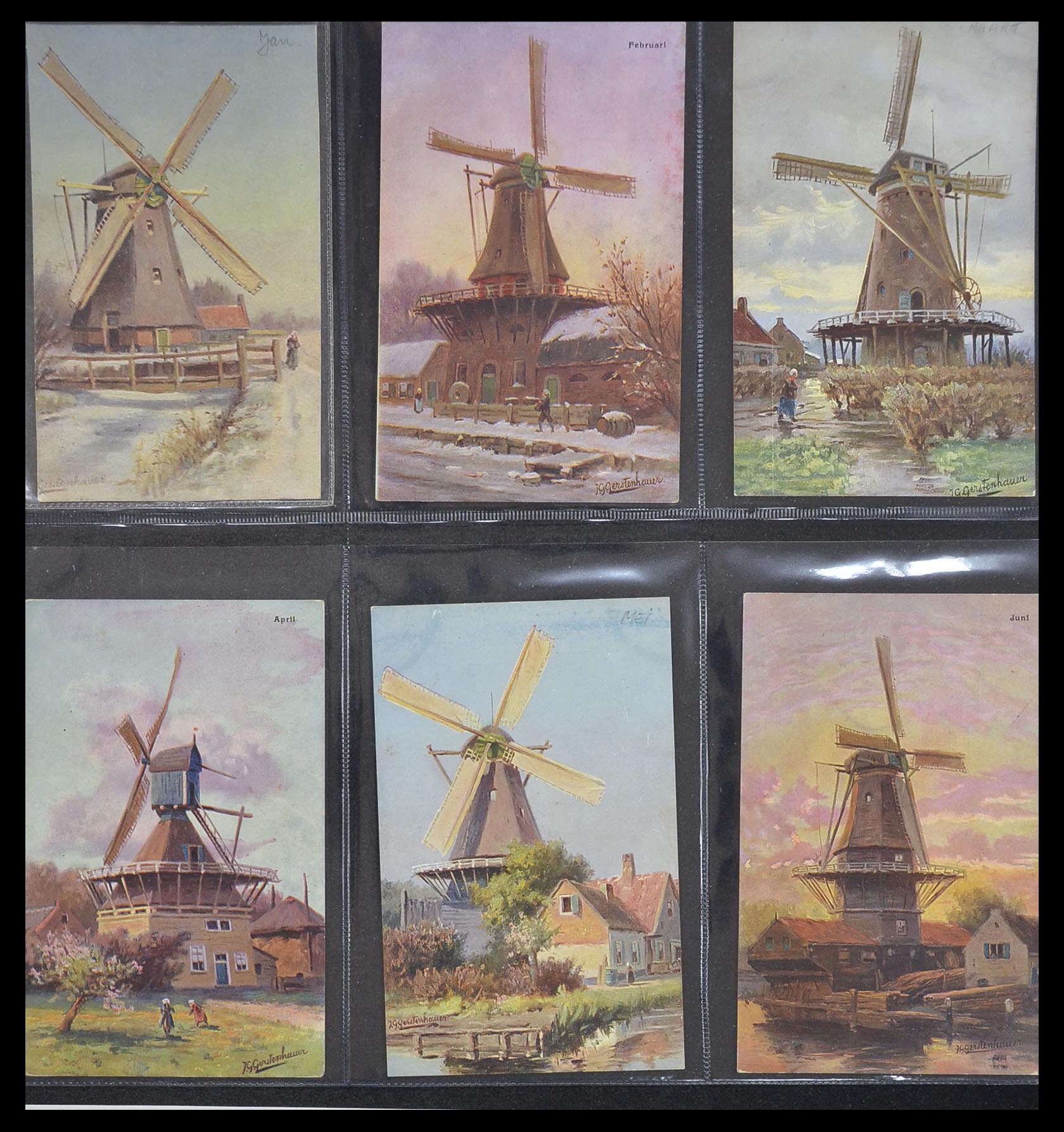 33928 091 - Postzegelverzameling 33928 Nederland ansichtkaarten 1910-1930.