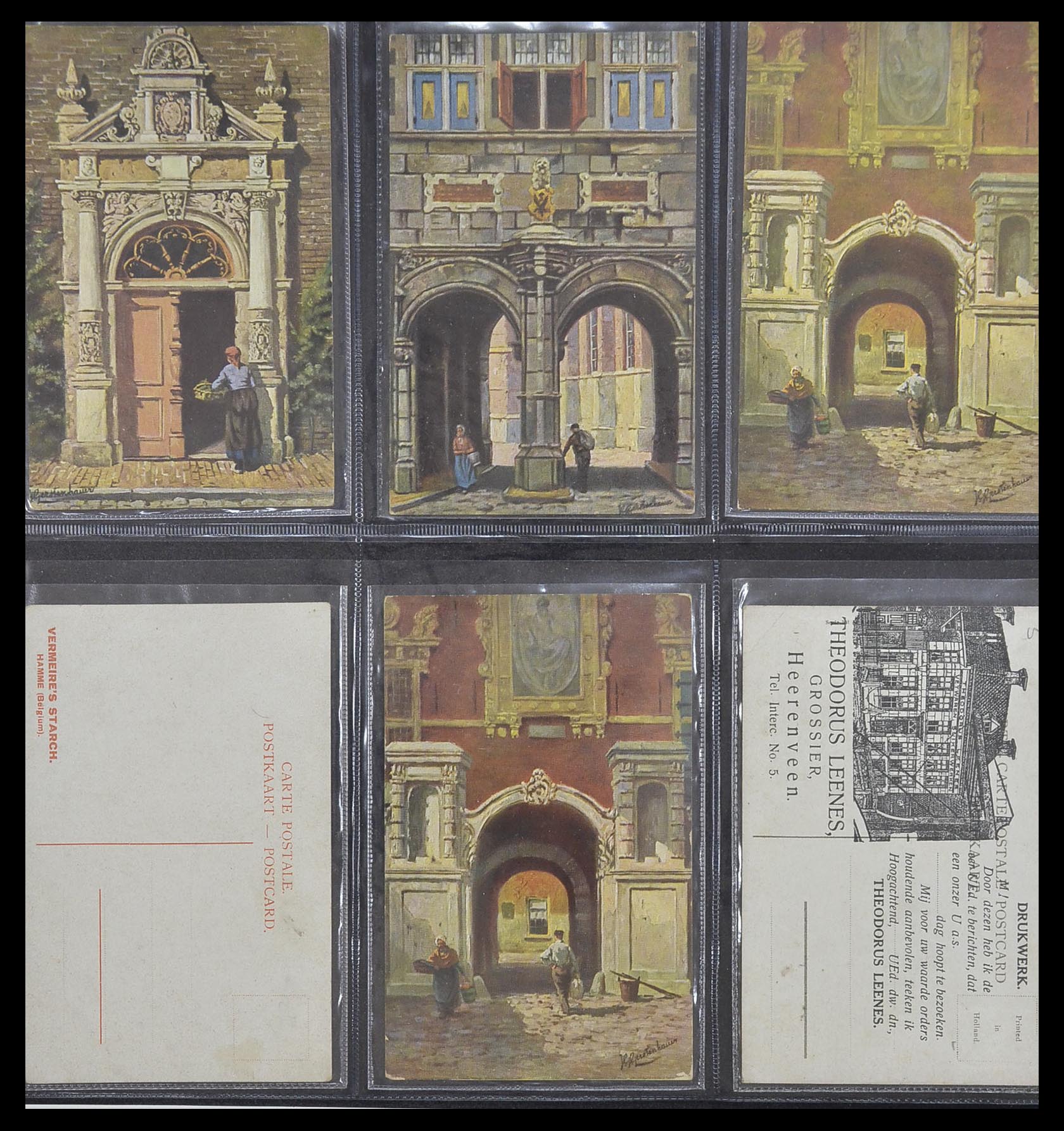 33928 107 - Postzegelverzameling 33928 Nederland ansichtkaarten 1910-1930.