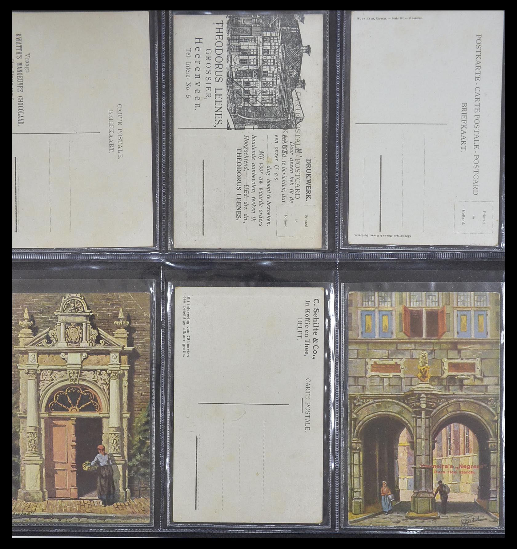 33928 108 - Postzegelverzameling 33928 Nederland ansichtkaarten 1910-1930.