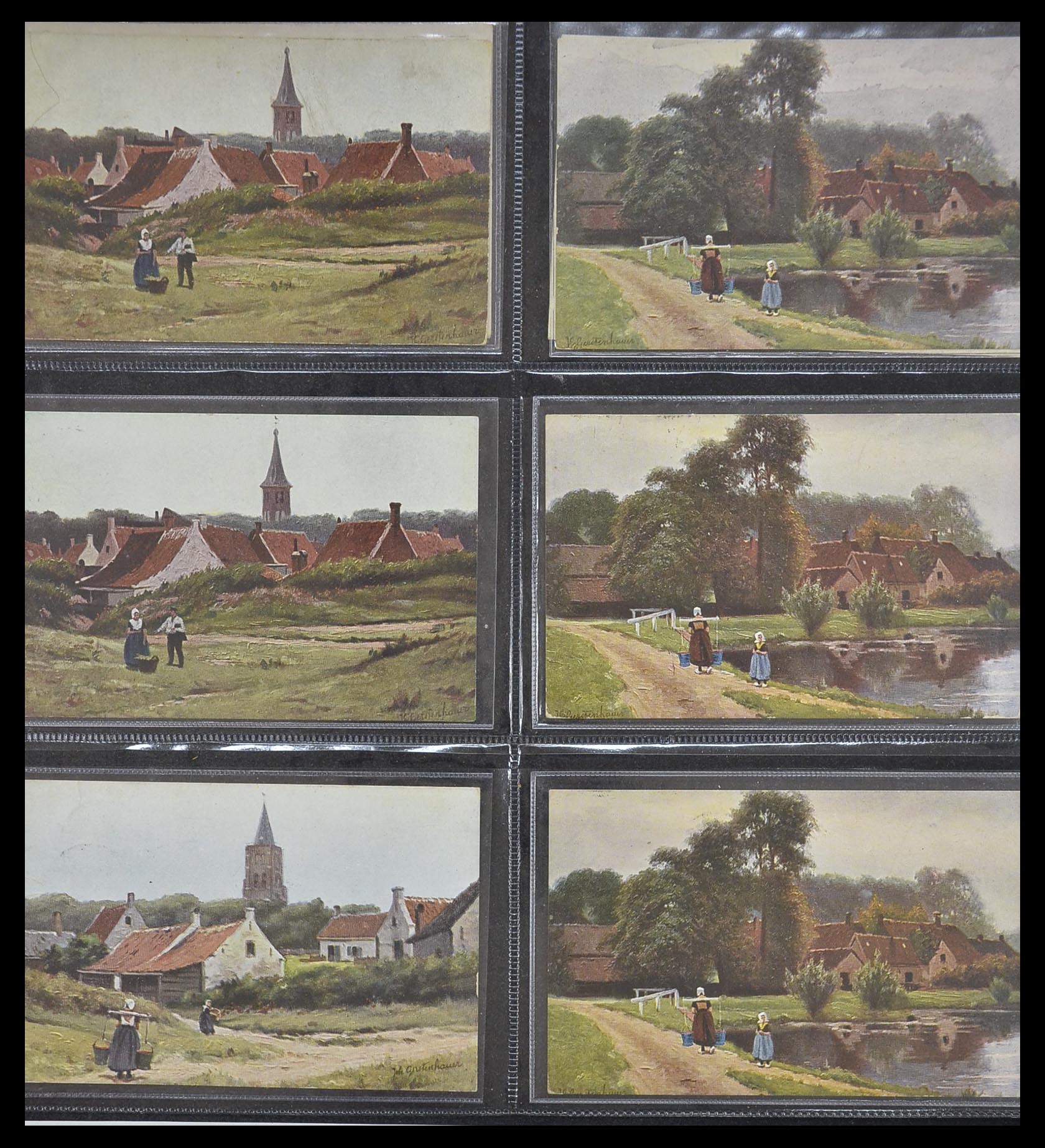 33928 157 - Postzegelverzameling 33928 Nederland ansichtkaarten 1910-1930.