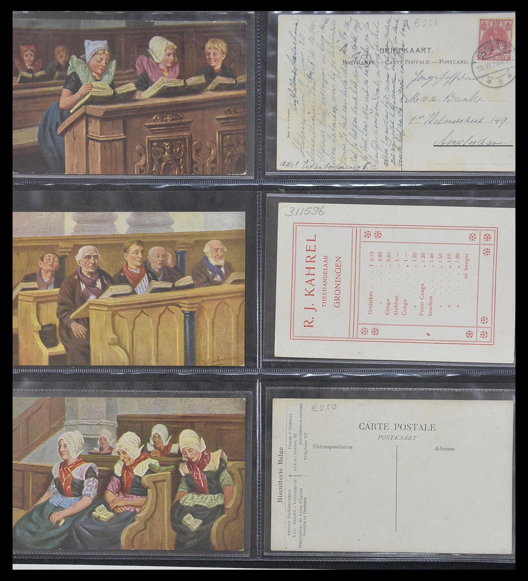 33928 179 - Postzegelverzameling 33928 Nederland ansichtkaarten 1910-1930.