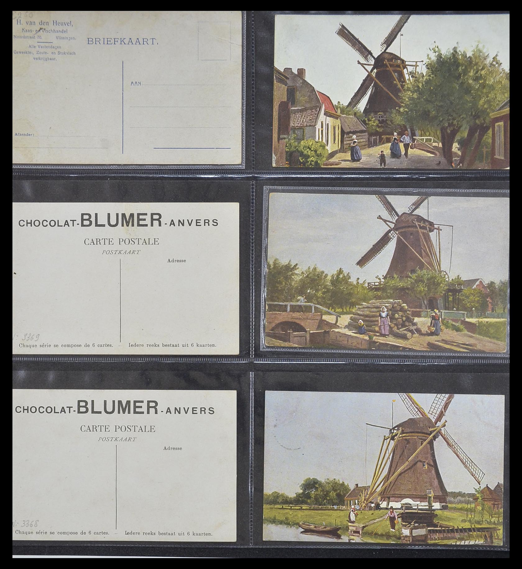 33928 181 - Postzegelverzameling 33928 Nederland ansichtkaarten 1910-1930.