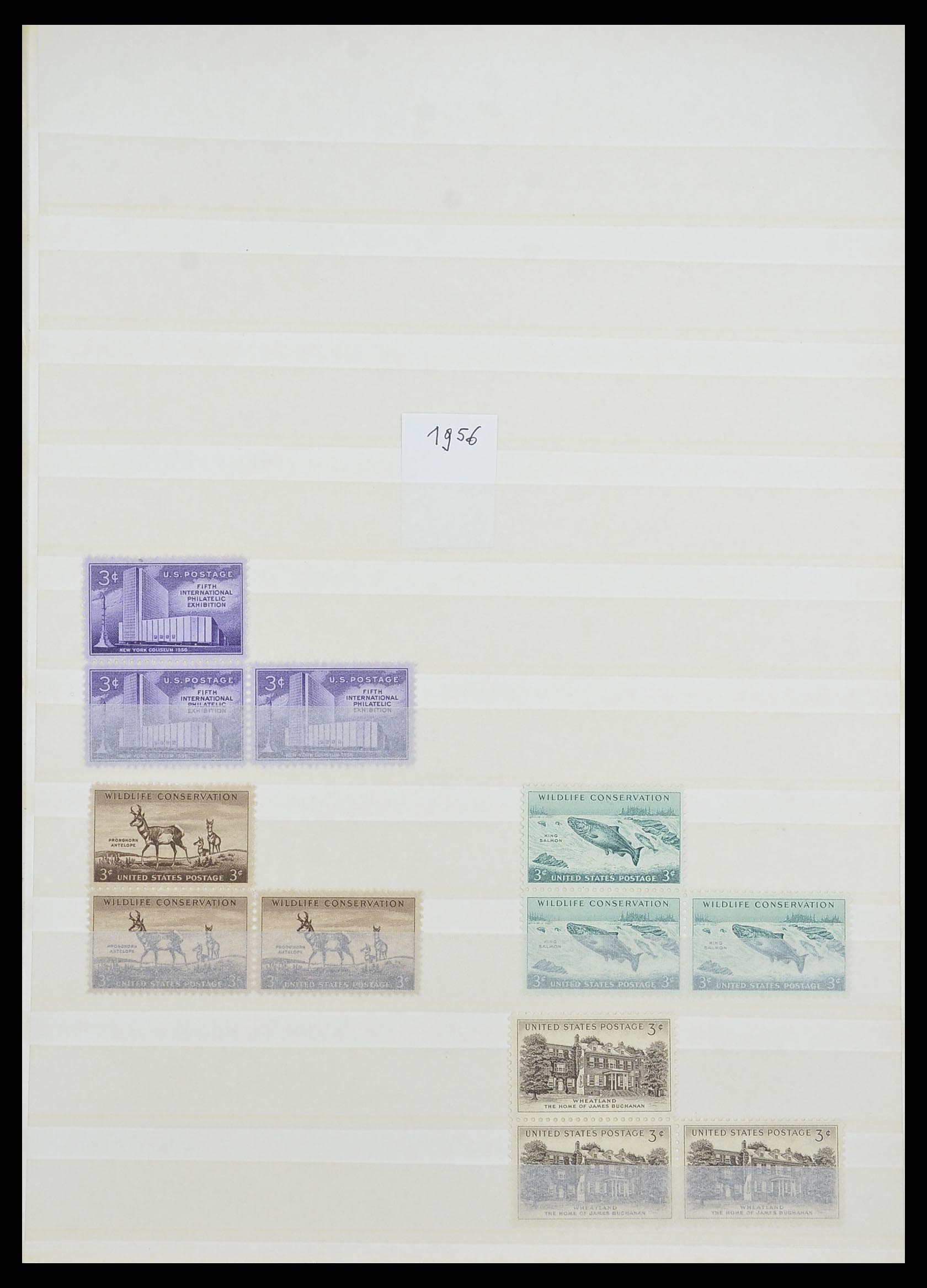 33933 011 - Postzegelverzameling 33933 USA postfris 1945-1996.