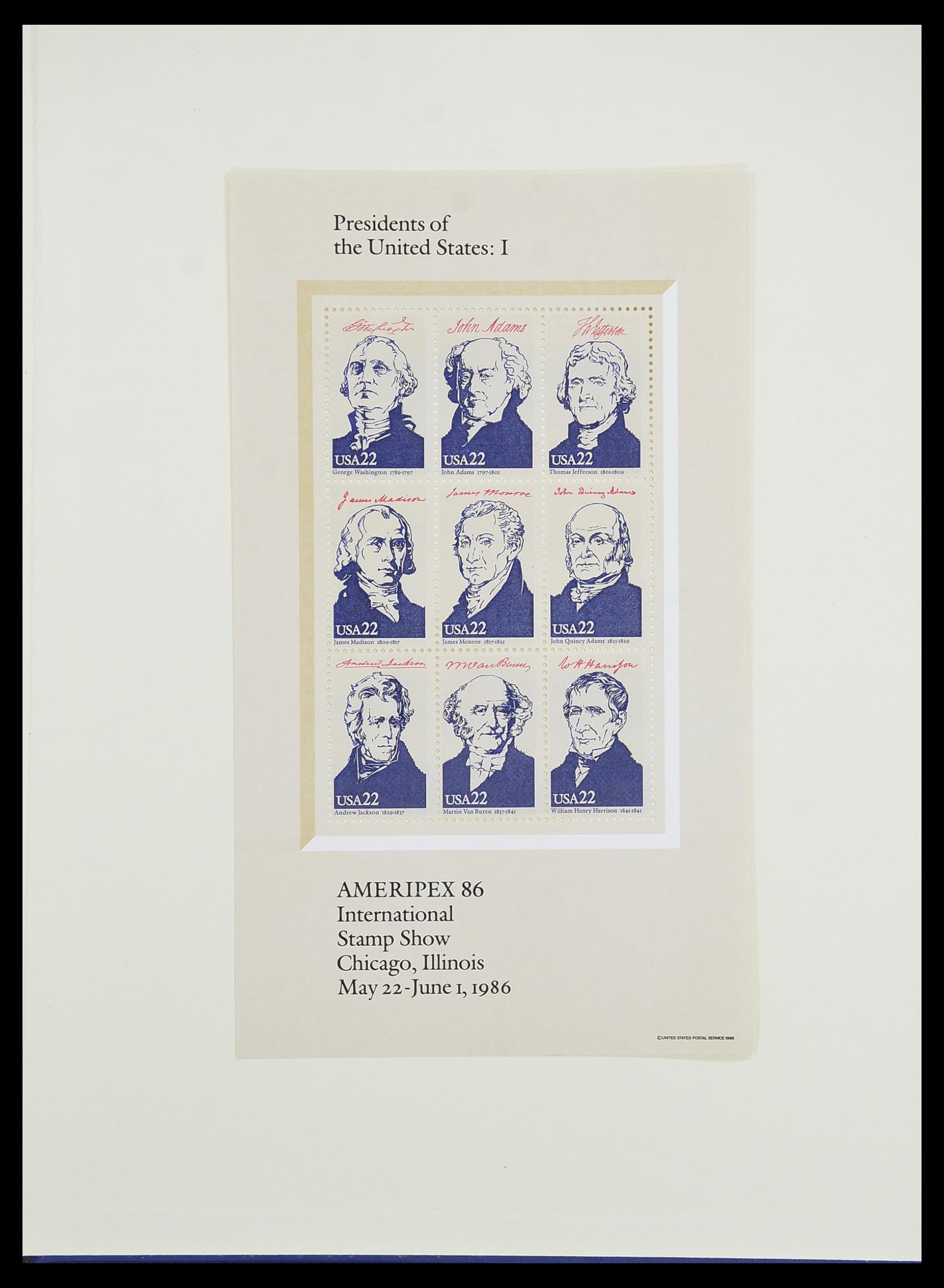 33933 036 - Stamp collection 33933 USA MNH 1945-1996.