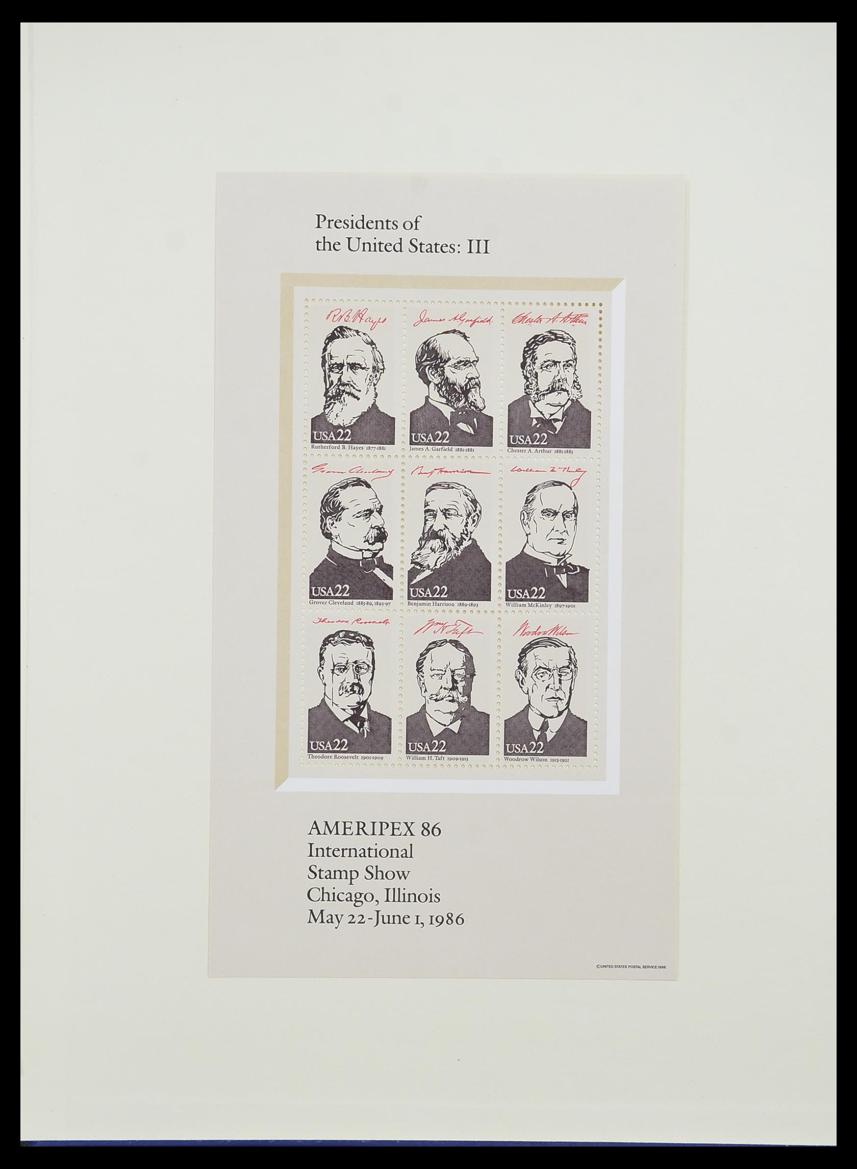 33933 038 - Postzegelverzameling 33933 USA postfris 1945-1996.