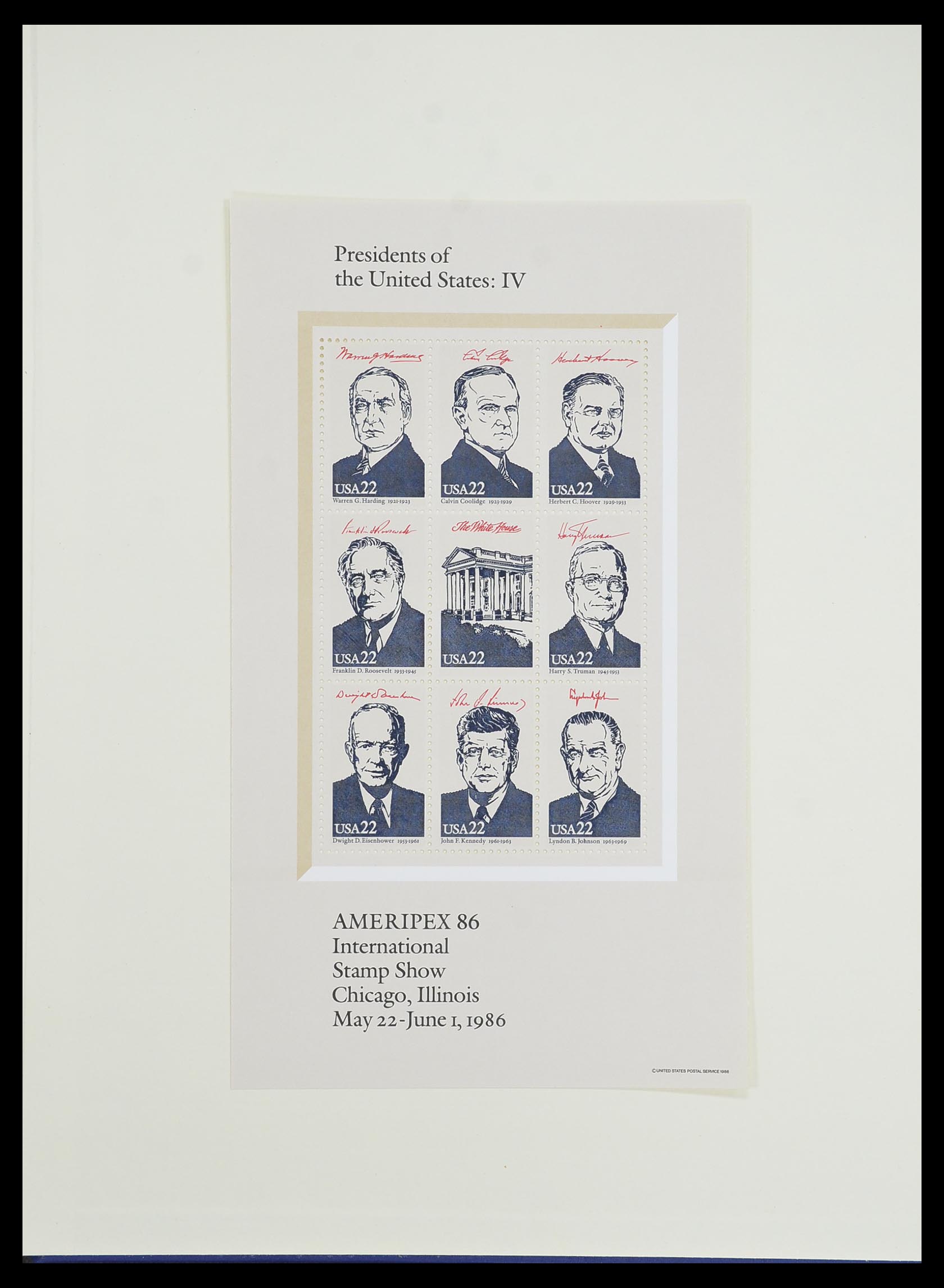 33933 039 - Postzegelverzameling 33933 USA postfris 1945-1996.