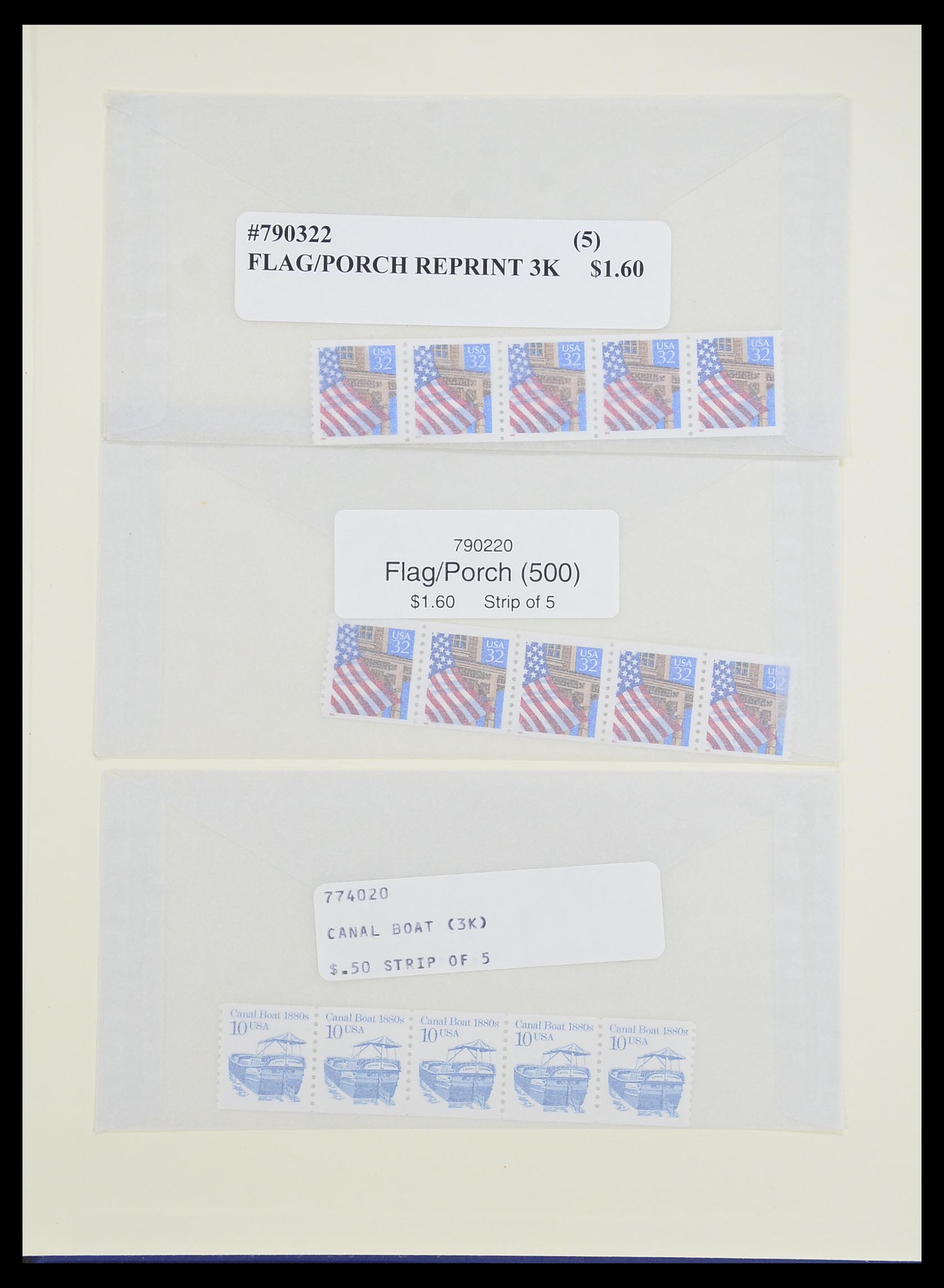 33933 060 - Stamp collection 33933 USA MNH 1945-1996.