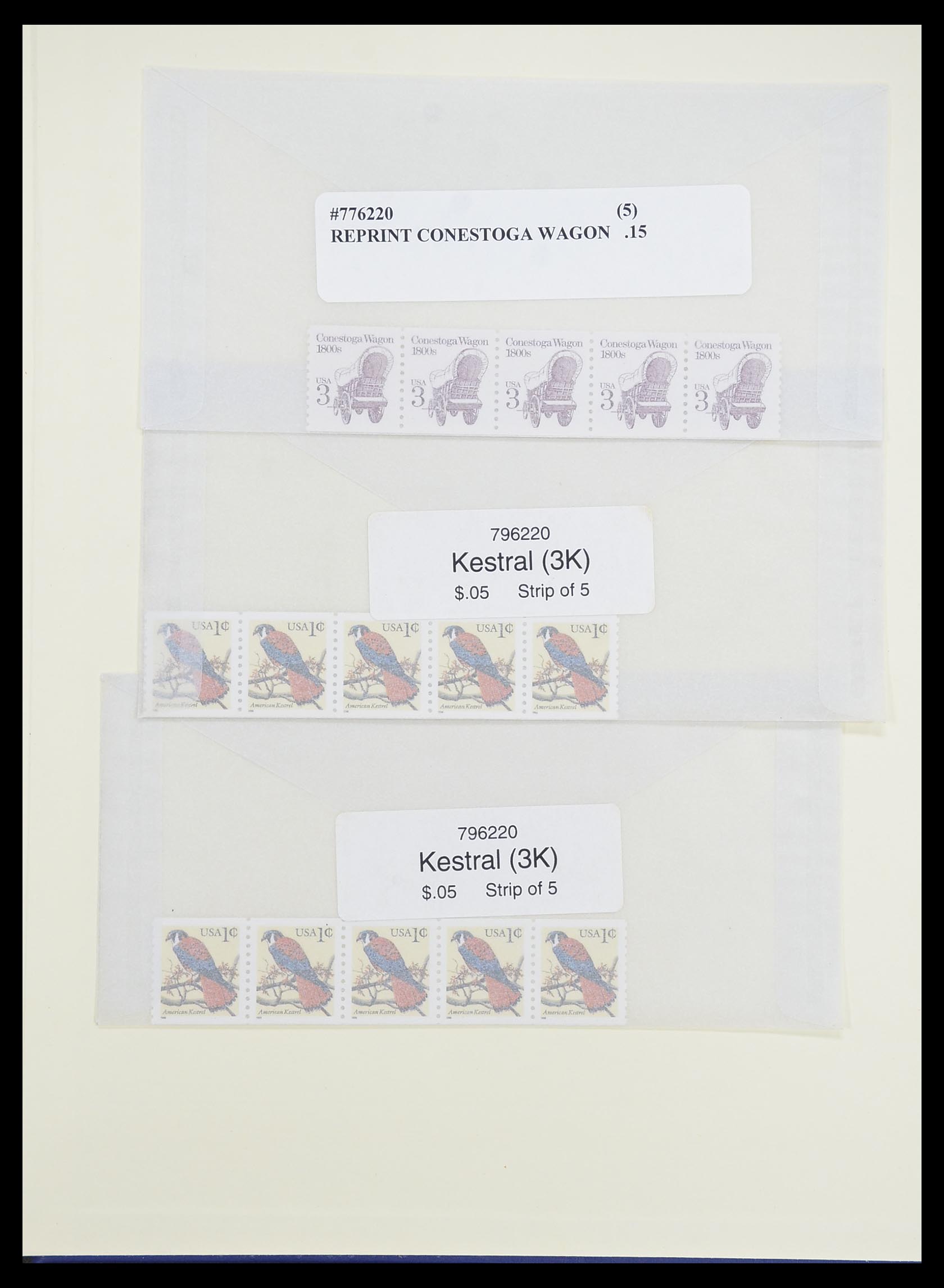 33933 061 - Stamp collection 33933 USA MNH 1945-1996.