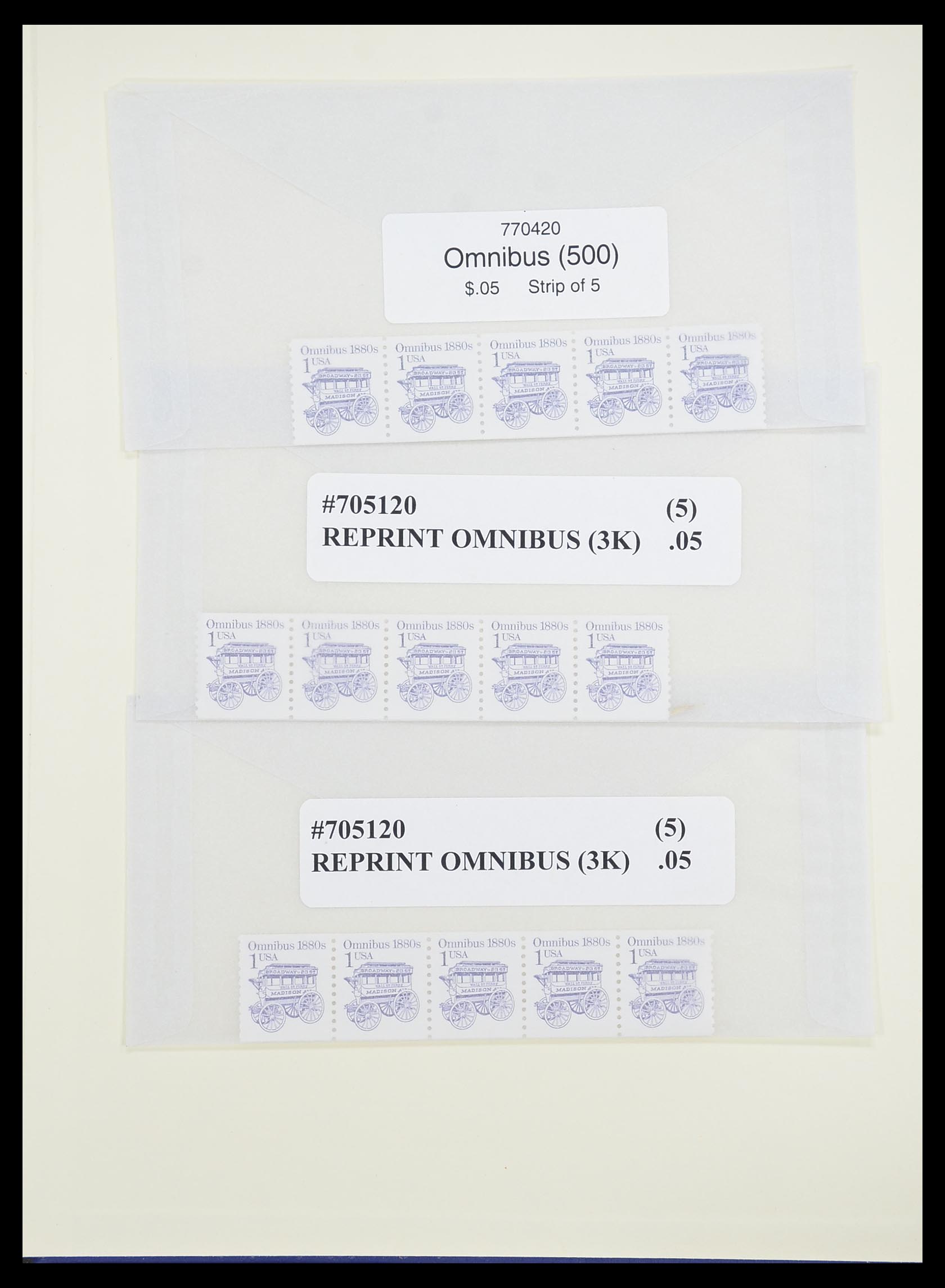 33933 062 - Stamp collection 33933 USA MNH 1945-1996.