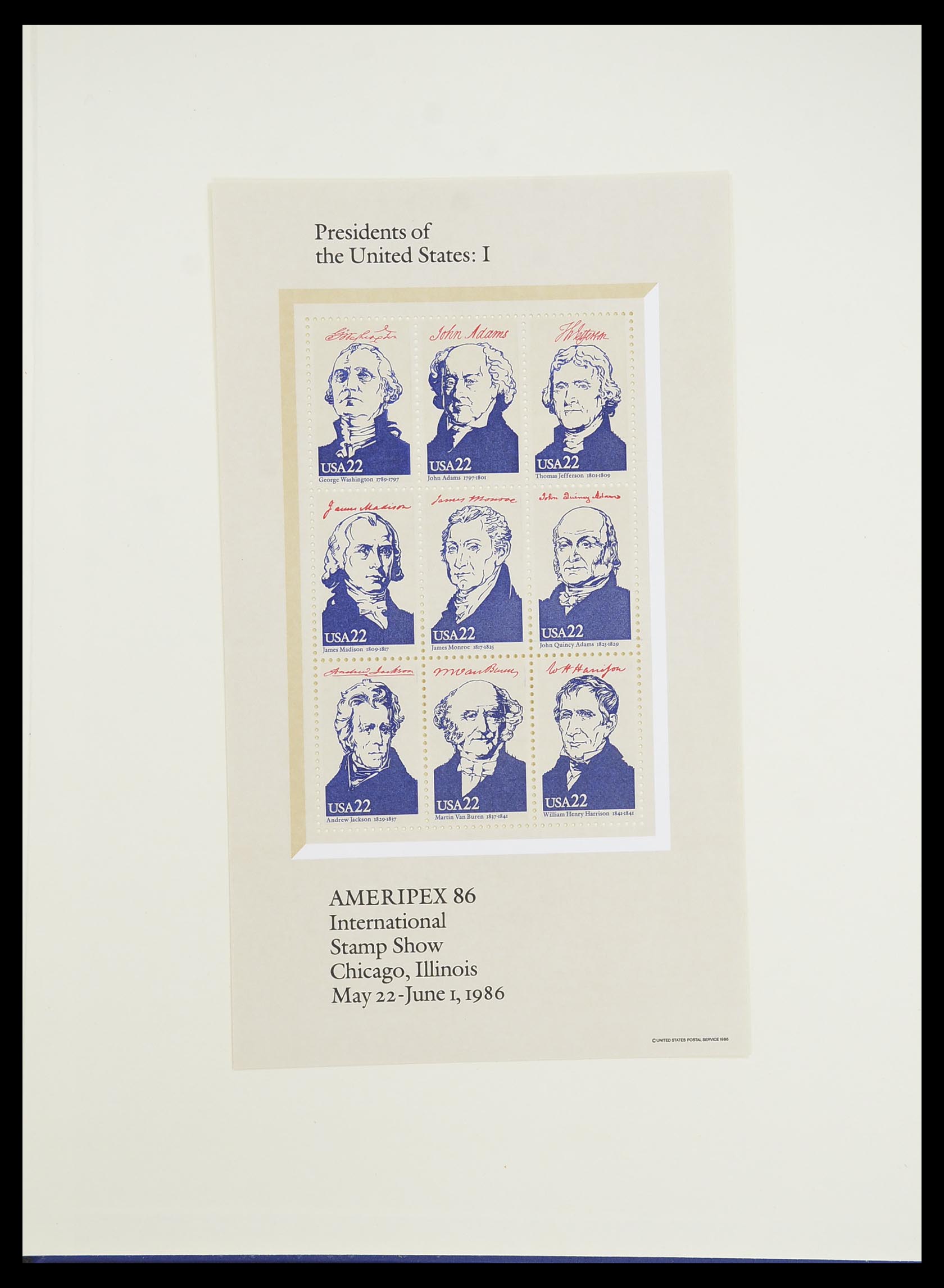 33933 065 - Stamp collection 33933 USA MNH 1945-1996.