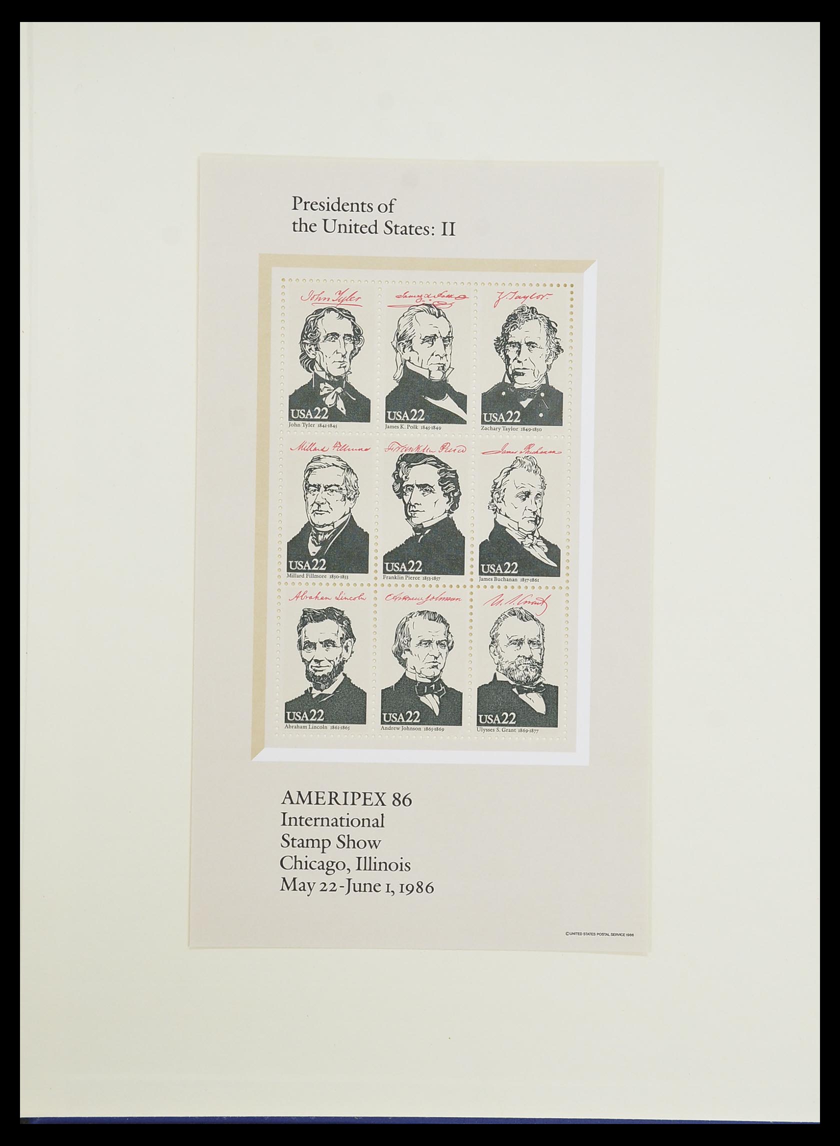 33933 066 - Stamp collection 33933 USA MNH 1945-1996.