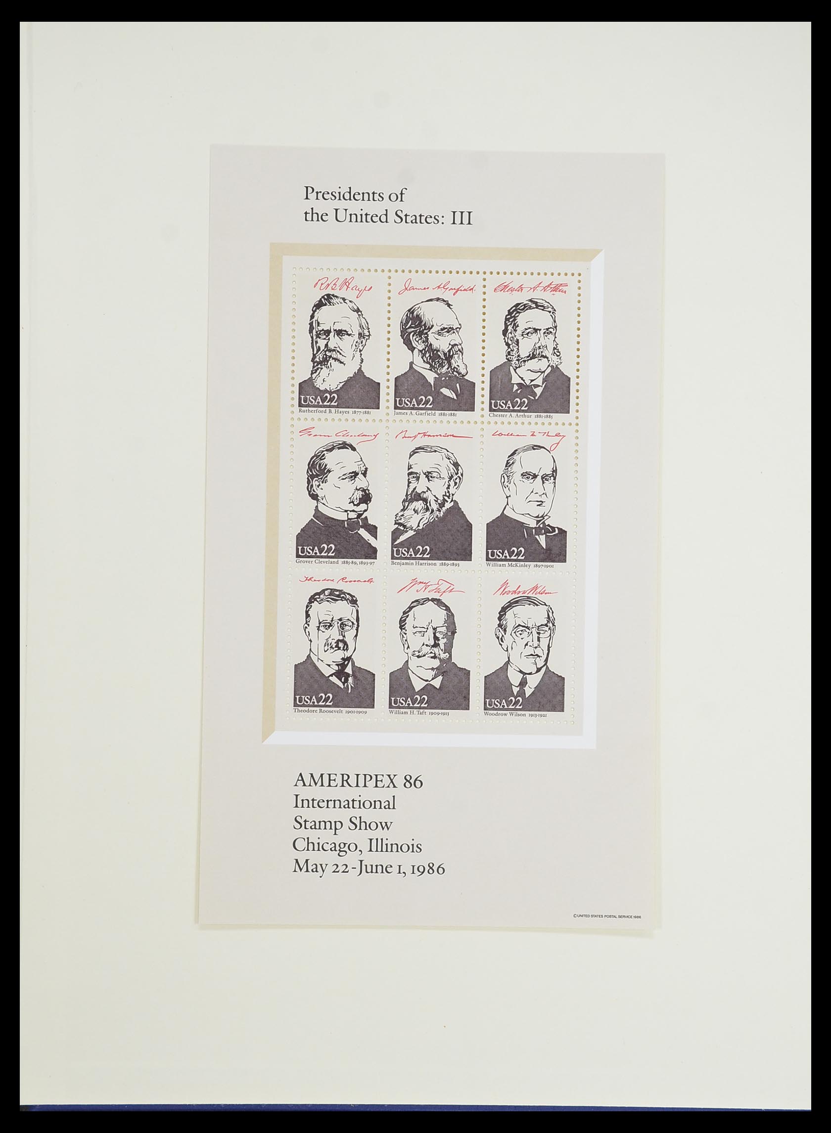 33933 069 - Stamp collection 33933 USA MNH 1945-1996.