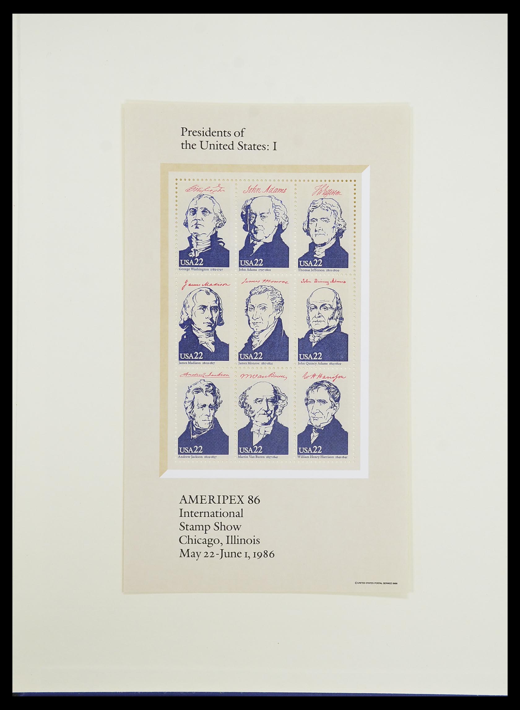 33933 071 - Stamp collection 33933 USA MNH 1945-1996.