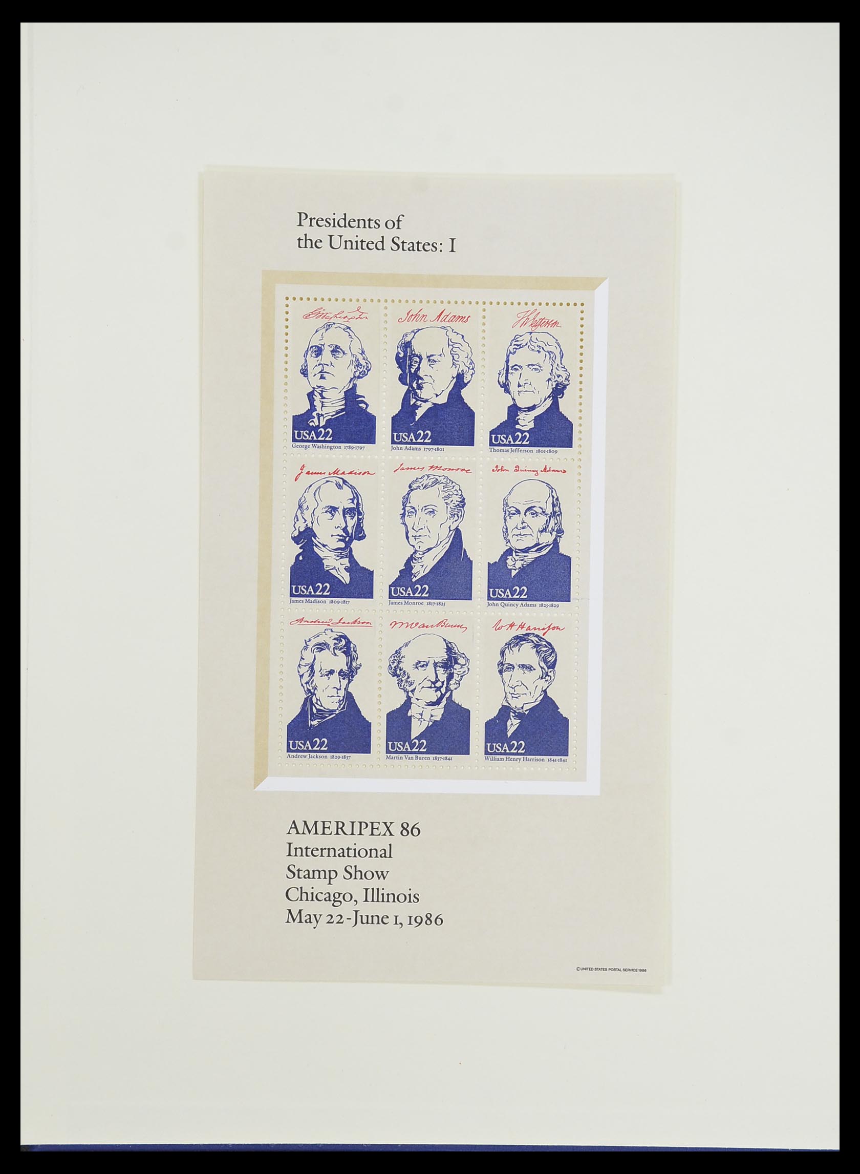 33933 073 - Stamp collection 33933 USA MNH 1945-1996.