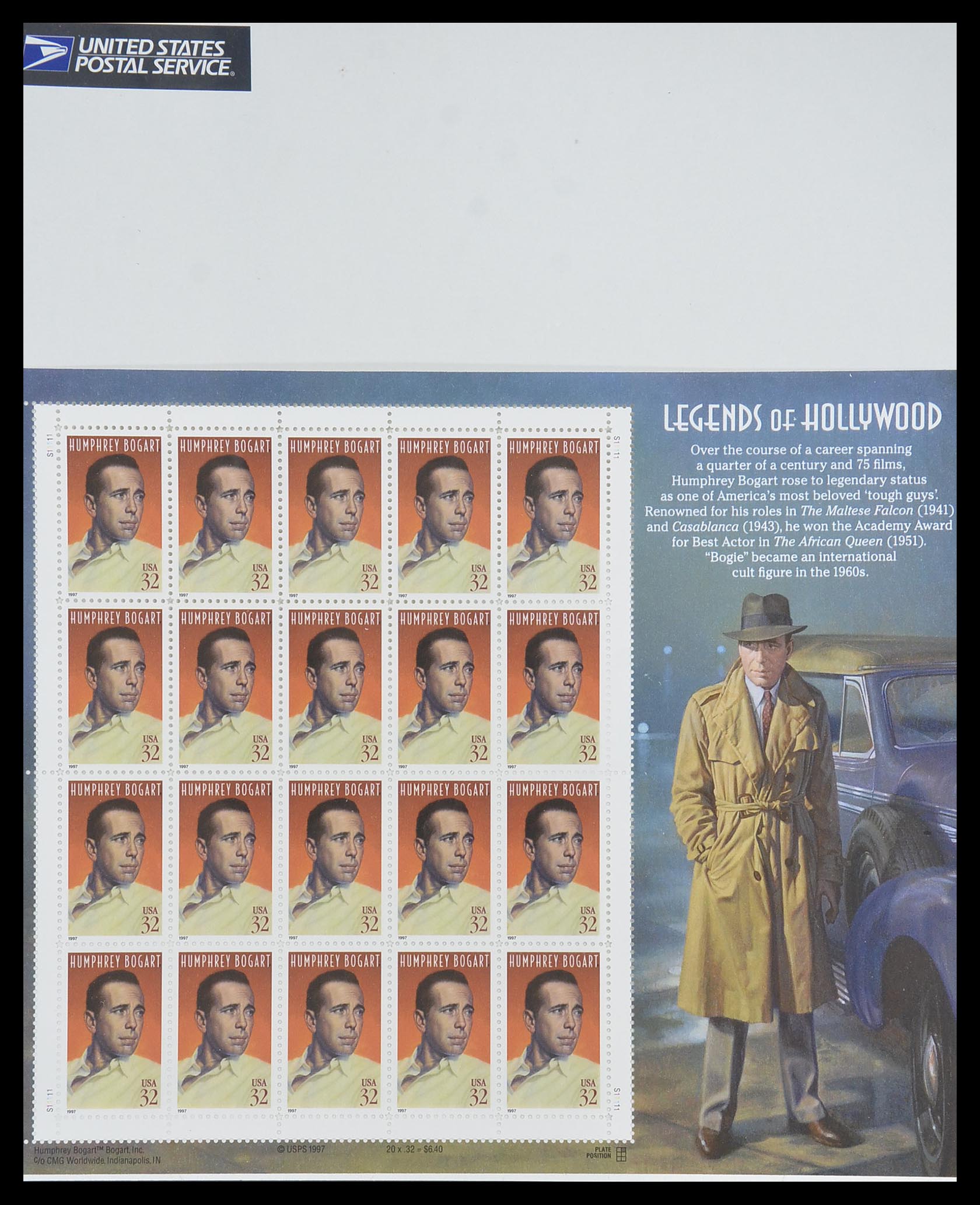 33933 077 - Stamp collection 33933 USA MNH 1945-1996.