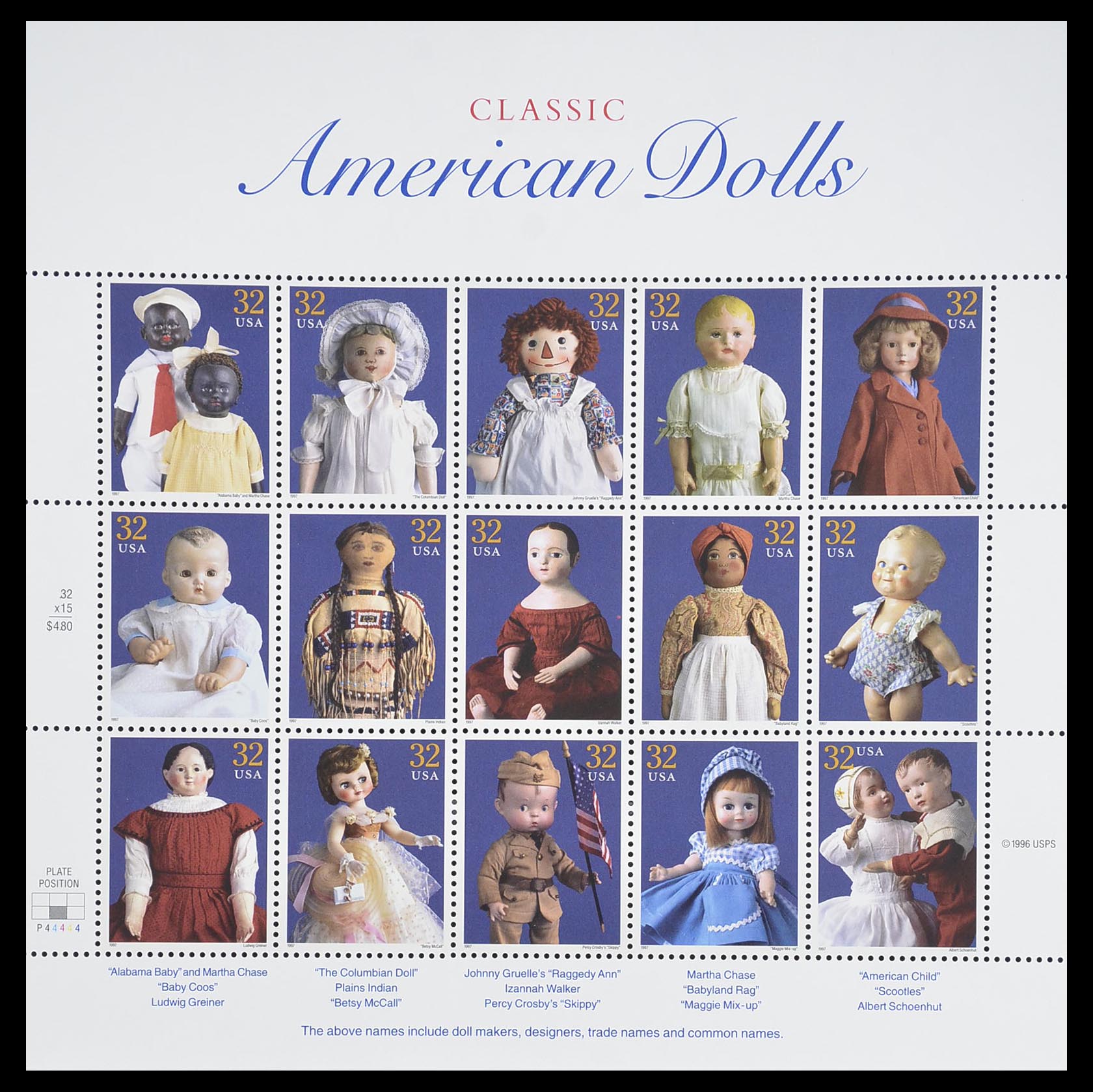 33933 082 - Postzegelverzameling 33933 USA postfris 1945-1996.