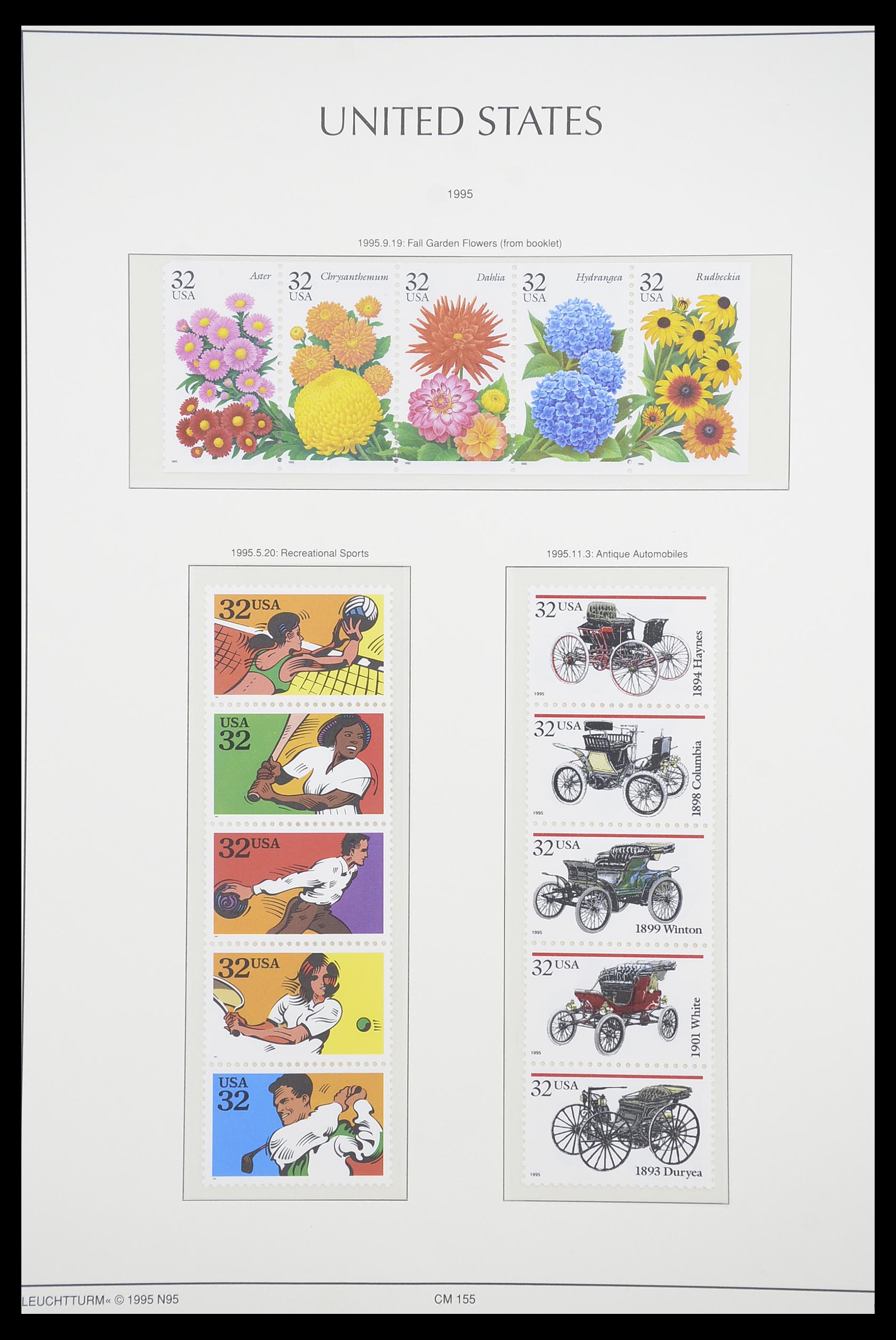 33933 106 - Stamp collection 33933 USA MNH 1945-1996.