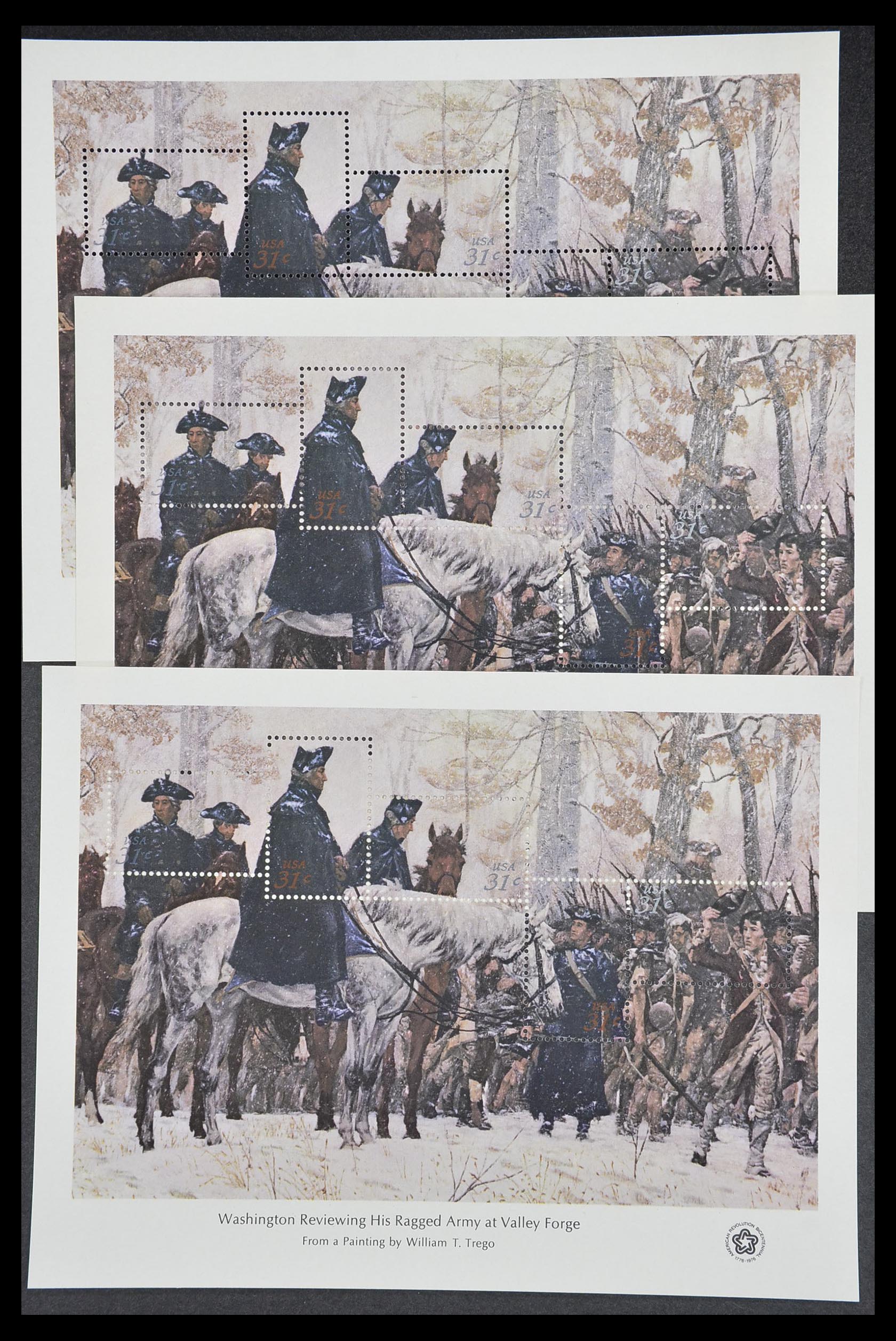33933 132 - Stamp collection 33933 USA MNH 1945-1996.
