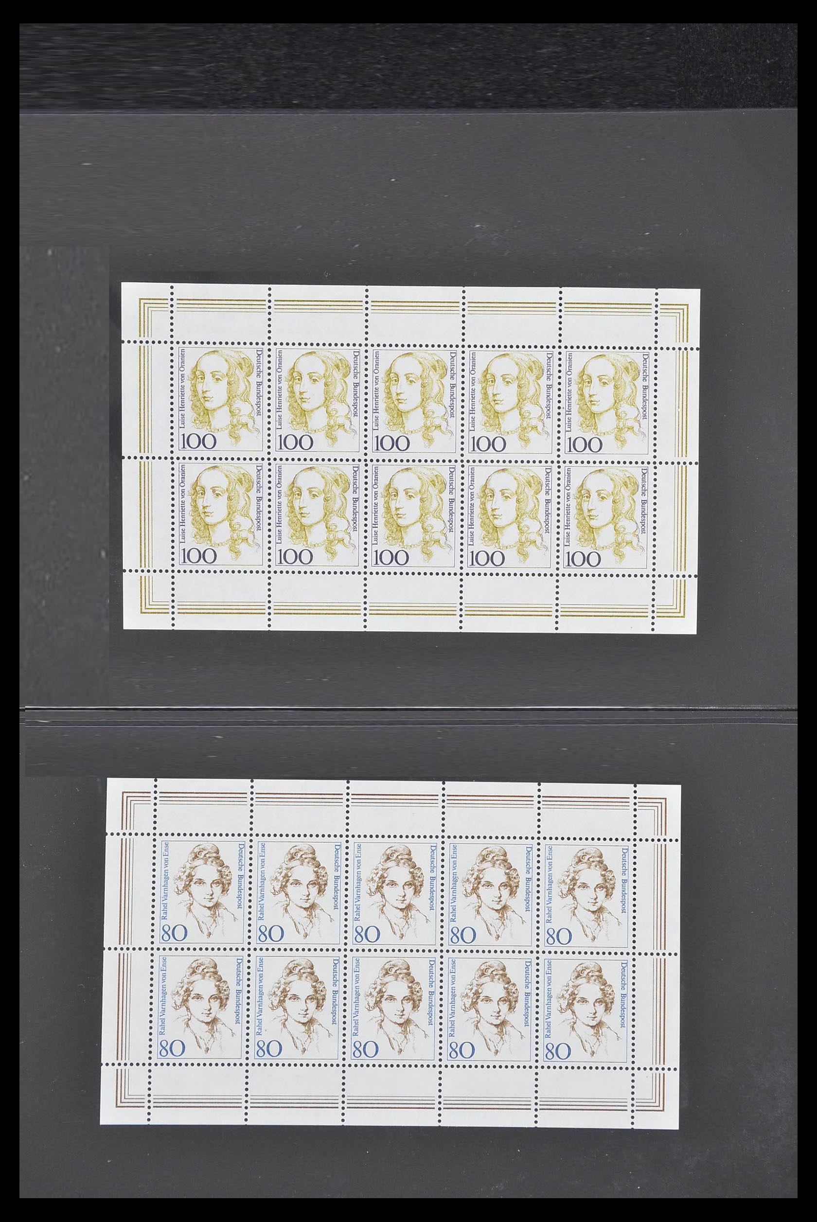 33936 001 - Stamp collection 33936 Bundespost kleinbogen 1994-2000.