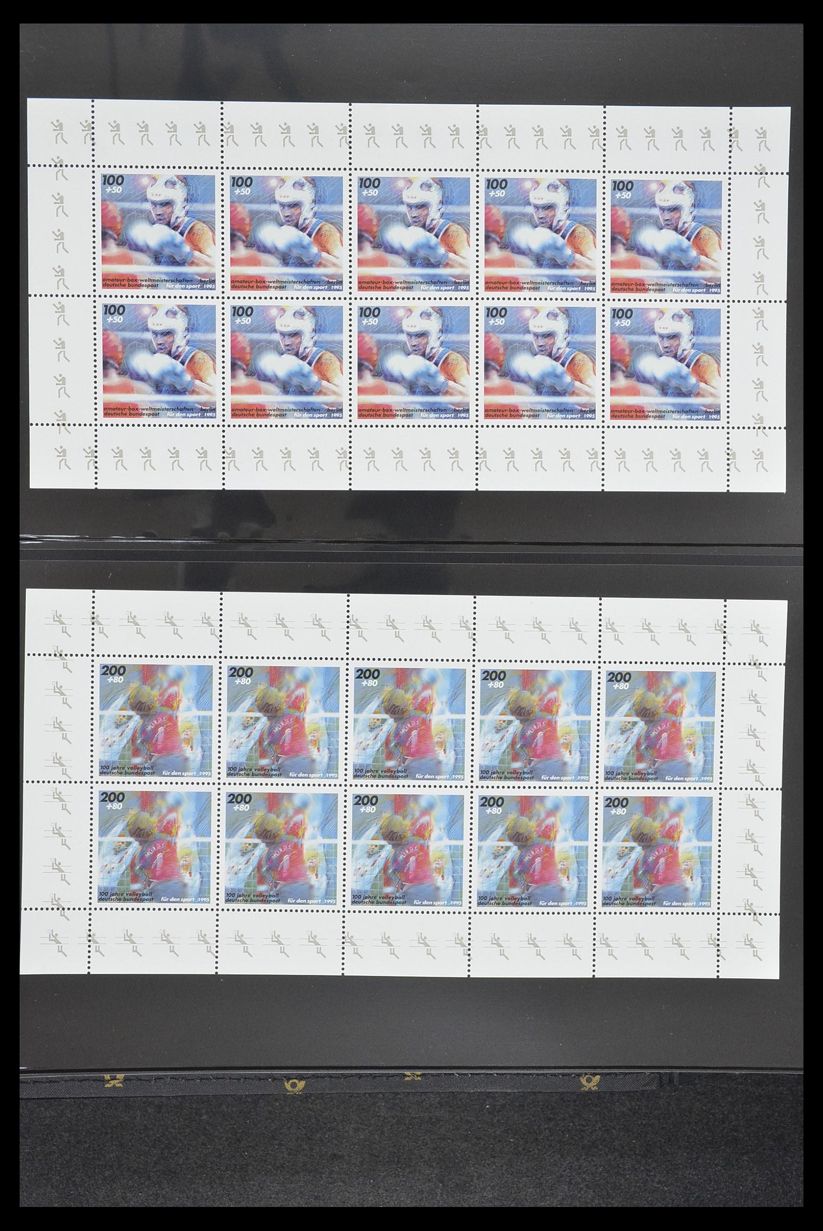 33936 013 - Postzegelverzameling 33936 Bundespost kleinbogen 1994-2000.