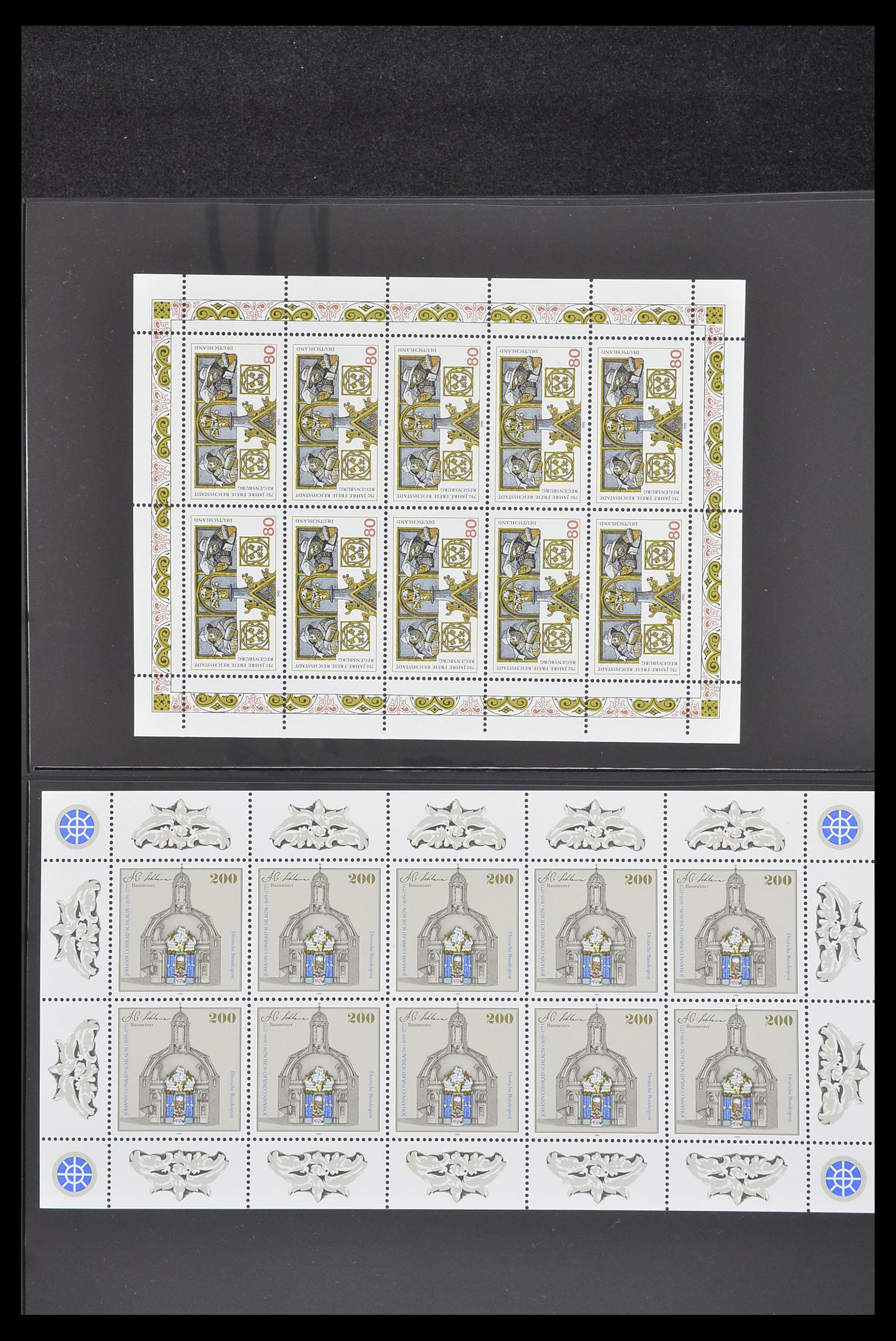 33936 016 - Postzegelverzameling 33936 Bundespost kleinbogen 1994-2000.