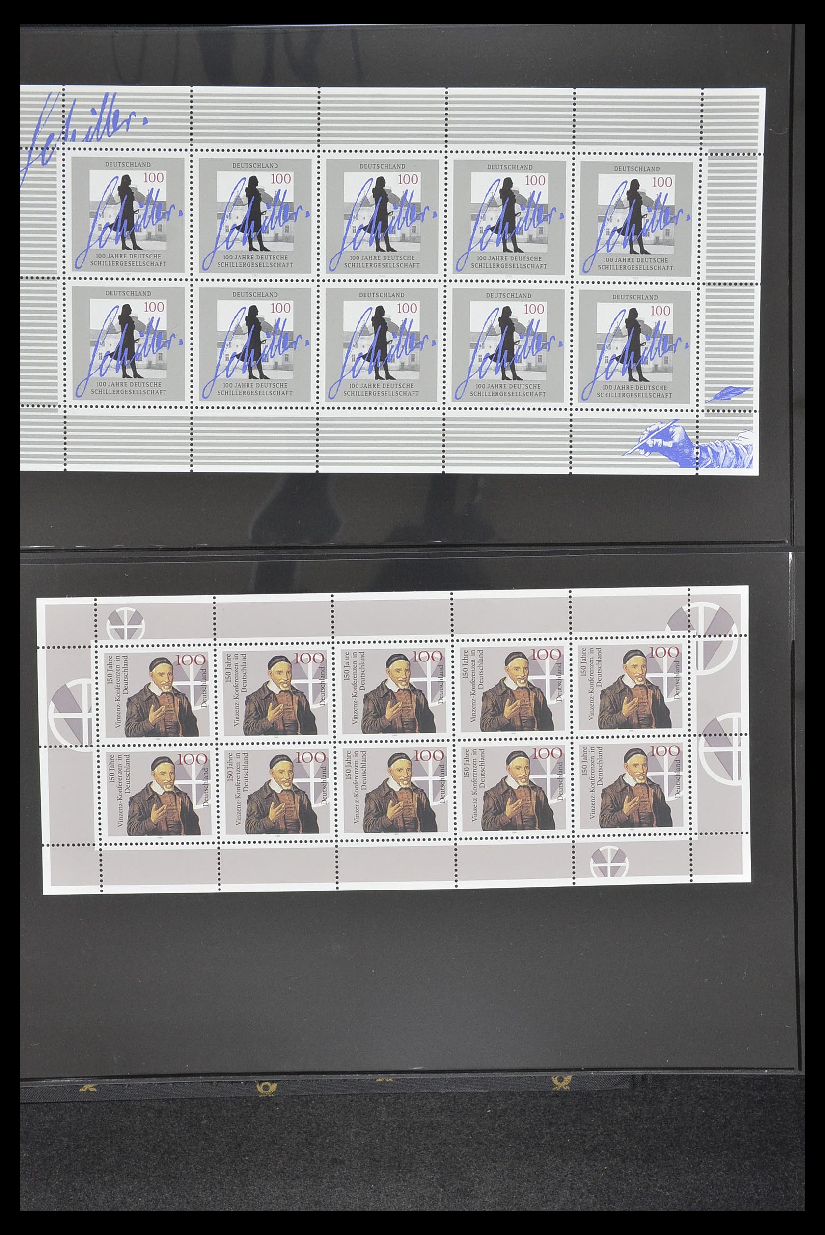 33936 019 - Stamp collection 33936 Bundespost kleinbogen 1994-2000.