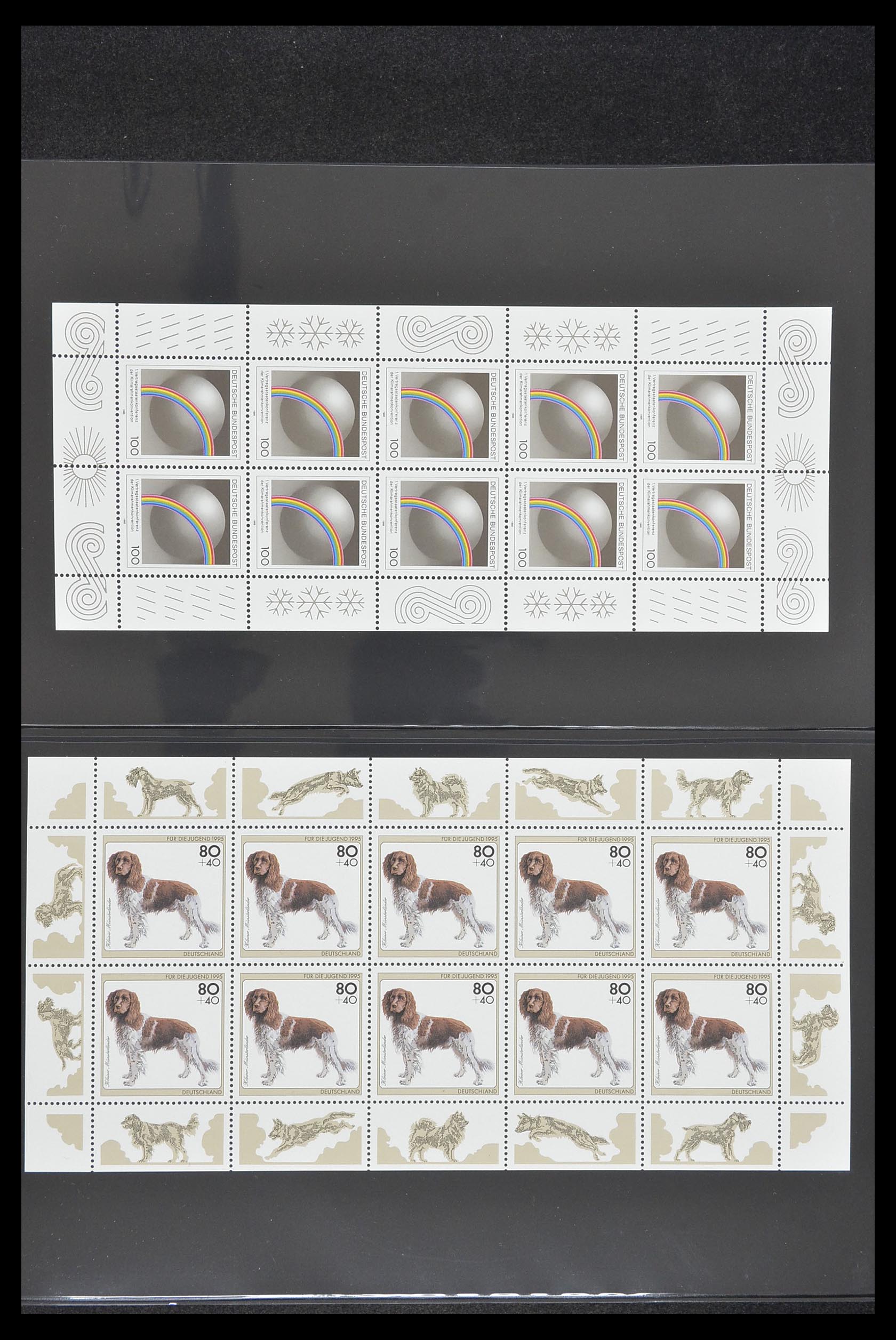 33936 020 - Postzegelverzameling 33936 Bundespost kleinbogen 1994-2000.