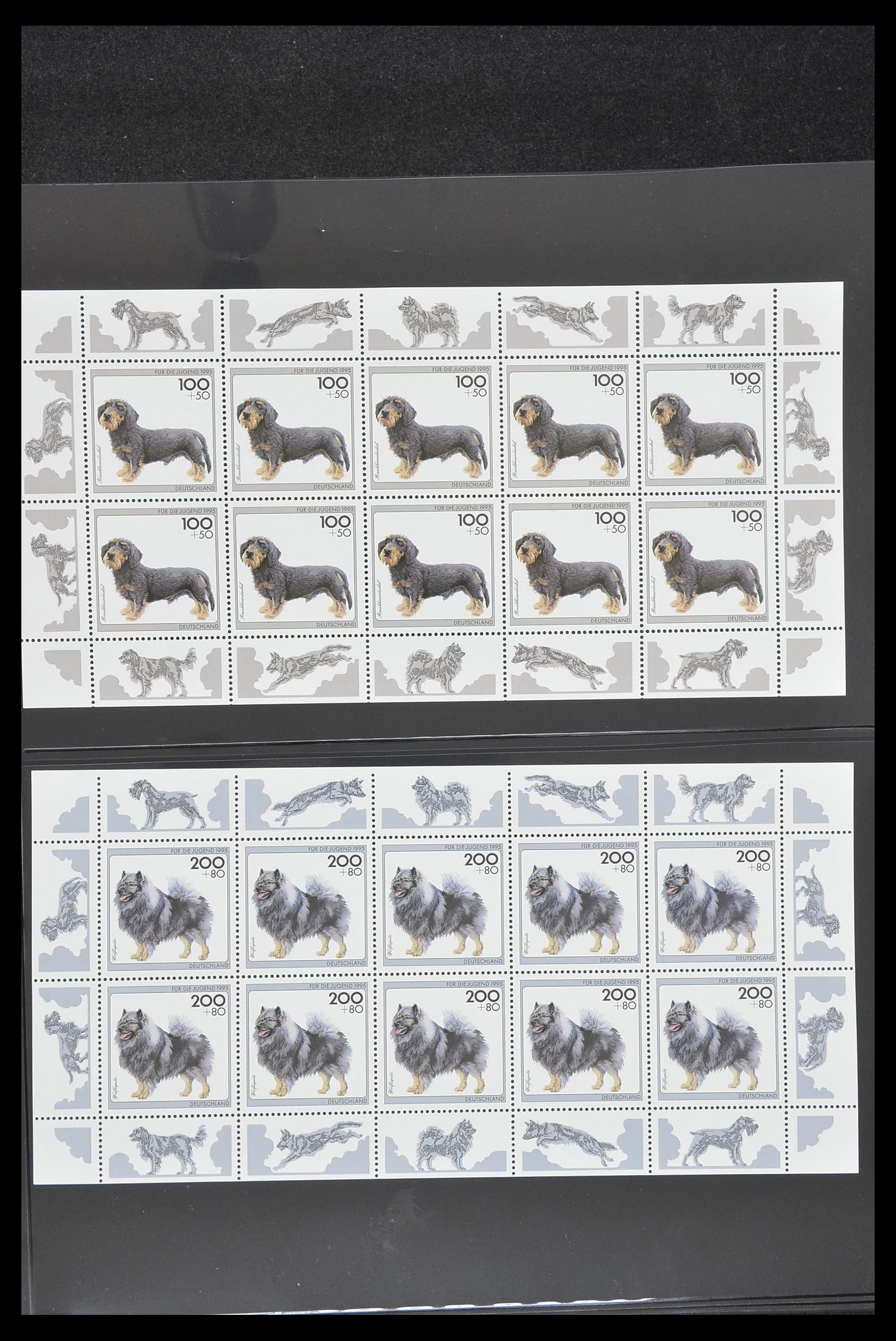 33936 022 - Postzegelverzameling 33936 Bundespost kleinbogen 1994-2000.
