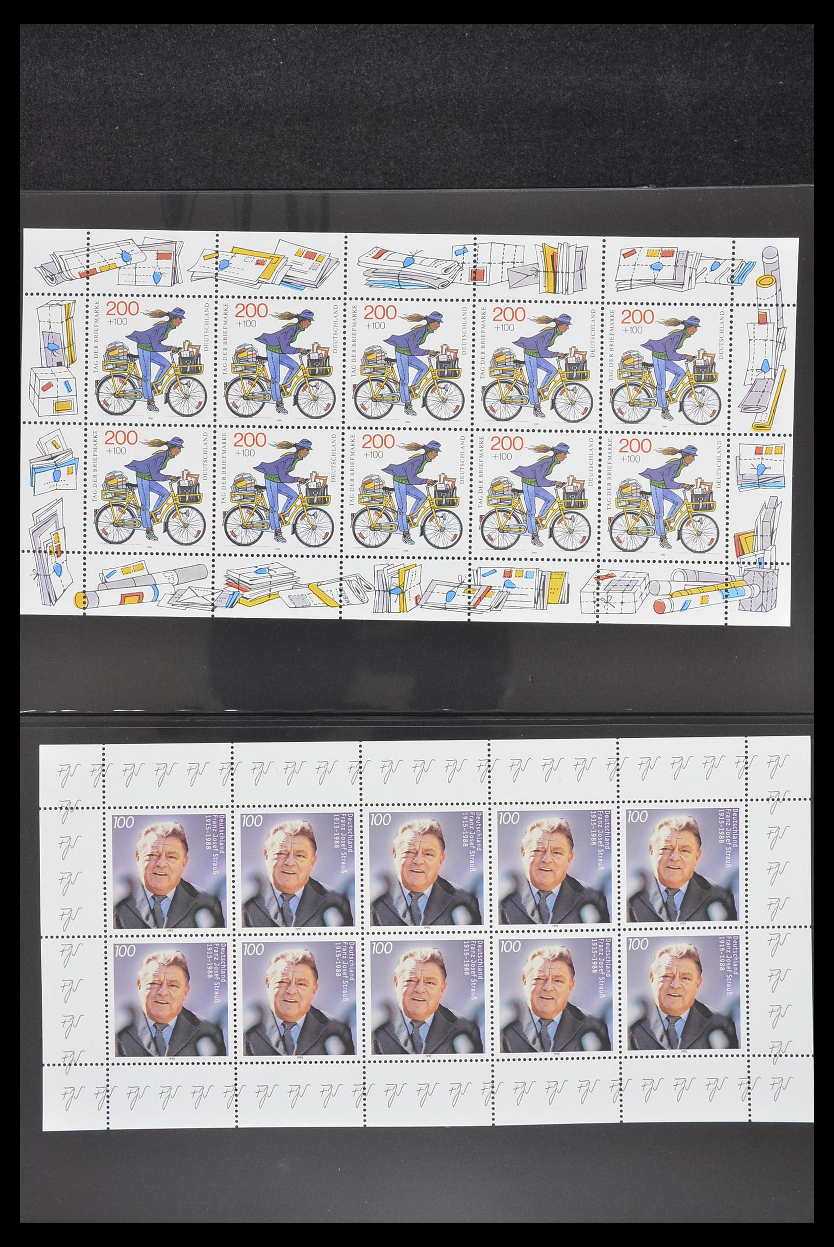 33936 029 - Postzegelverzameling 33936 Bundespost kleinbogen 1994-2000.