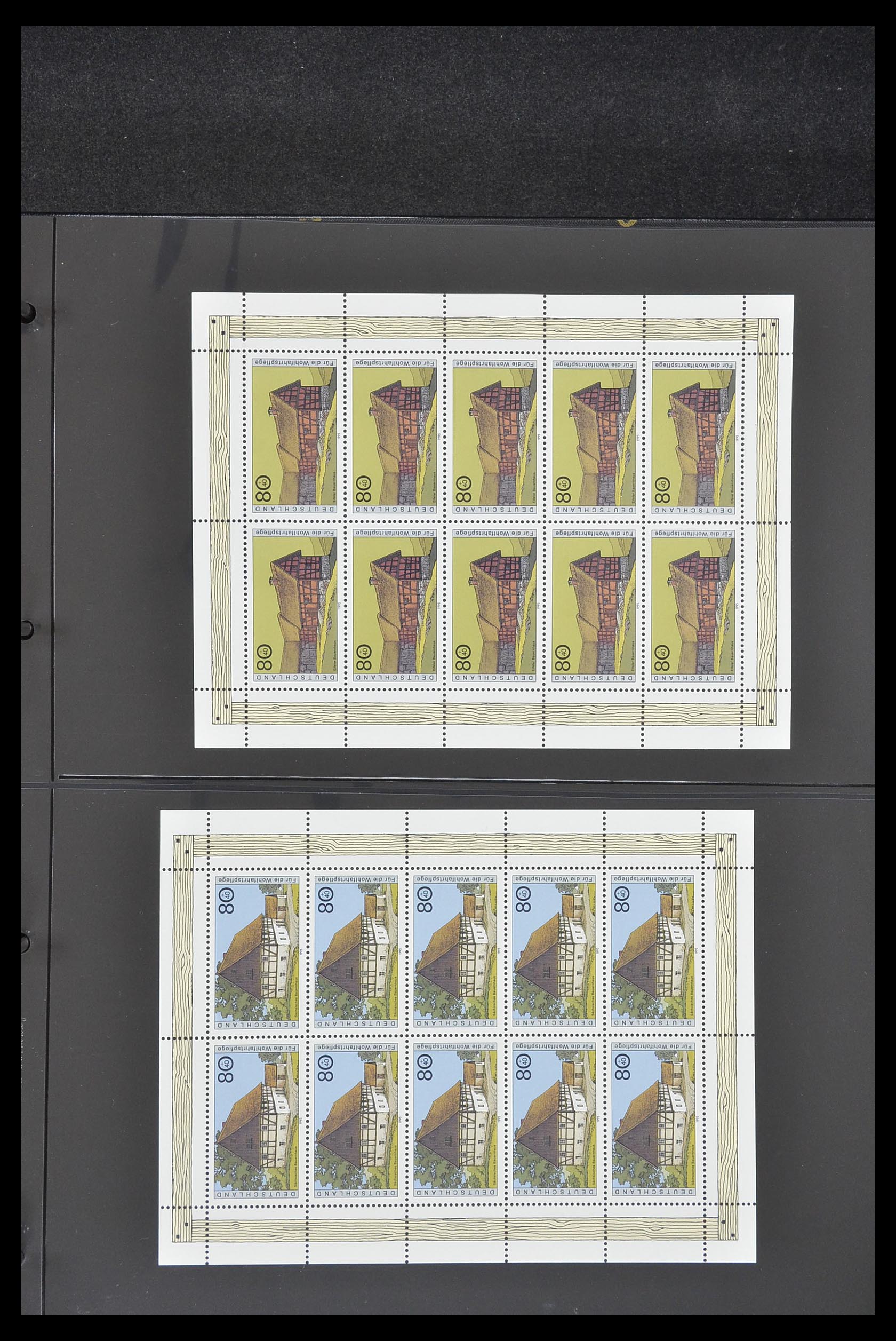 33936 030 - Postzegelverzameling 33936 Bundespost kleinbogen 1994-2000.