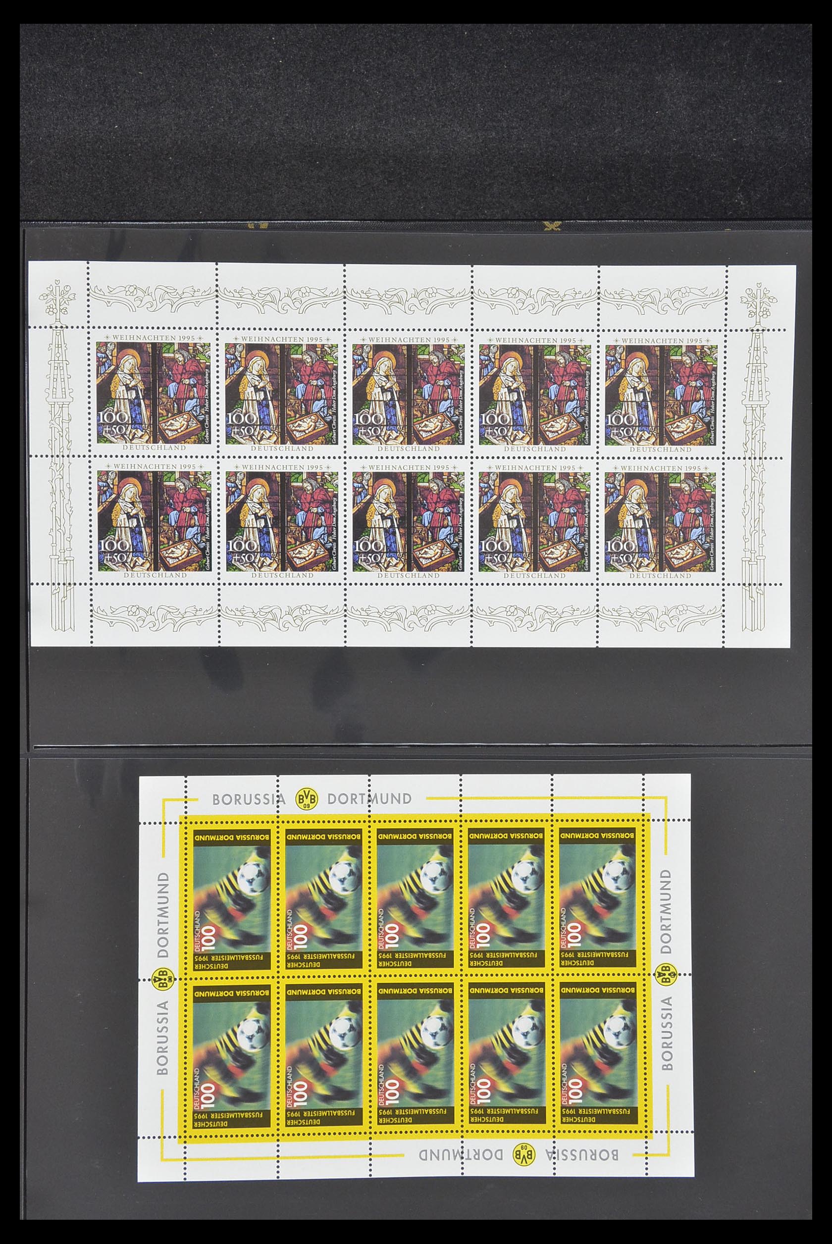 33936 036 - Postzegelverzameling 33936 Bundespost kleinbogen 1994-2000.